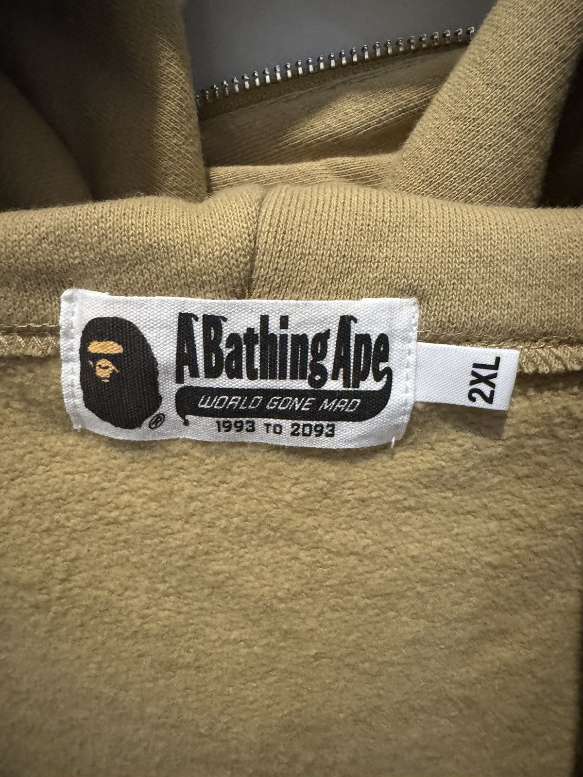 Bape BAPE FULL ZIP HOODIE Size US XXL / EU 58 / 5 - 4 Thumbnail