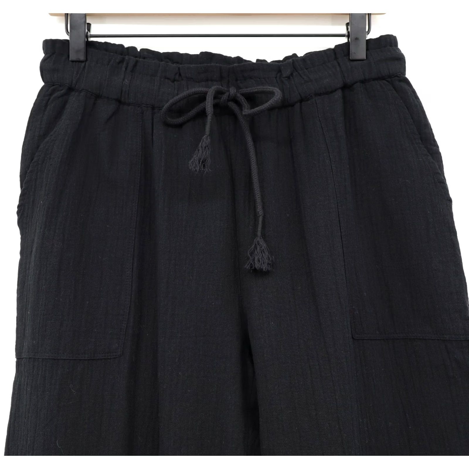 Madewell Madewell Pants Beach Cover Up Black S NEW Size 28" / US 6 / IT 42 - 3 Thumbnail