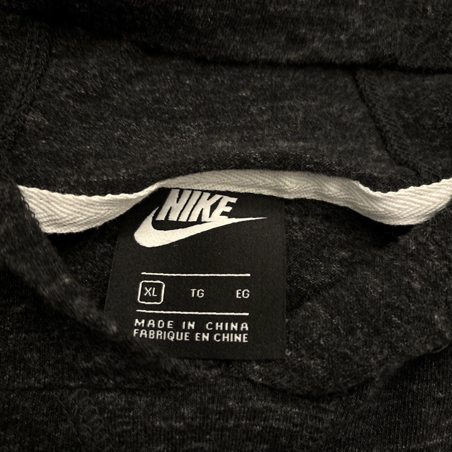 Nike Nike Just Do It Hoodie Light Heather Gray XL Women Pullover Activewear Hoodie Style Pullover Womens XL Gray Size XL / US 12-14 / IT 48-50 - 3 Thumbnail