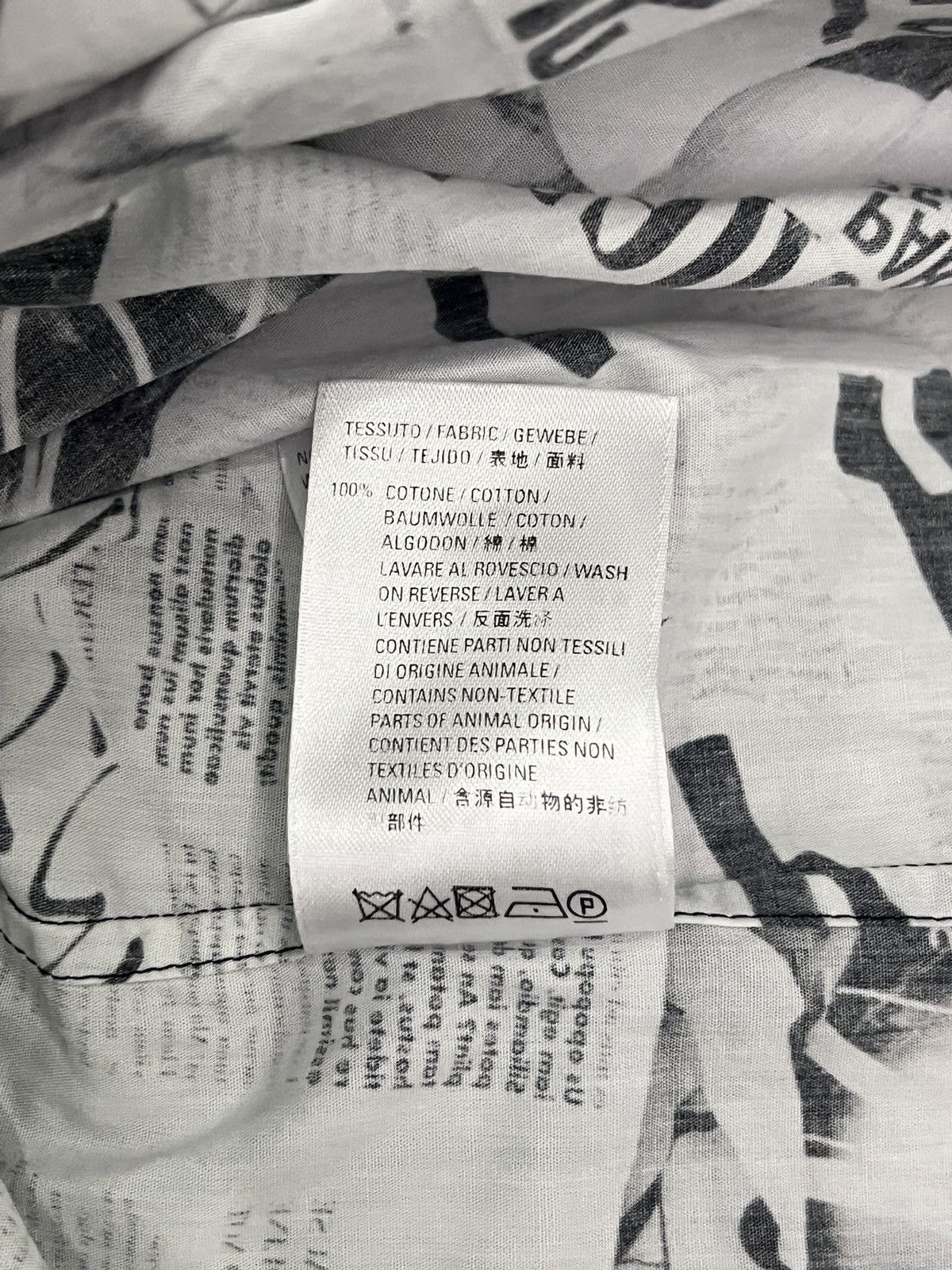 Balenciaga Balenciaga SS19 Magazine Poster Shirt Size US XS / EU 42 / 0 - 25 Thumbnail