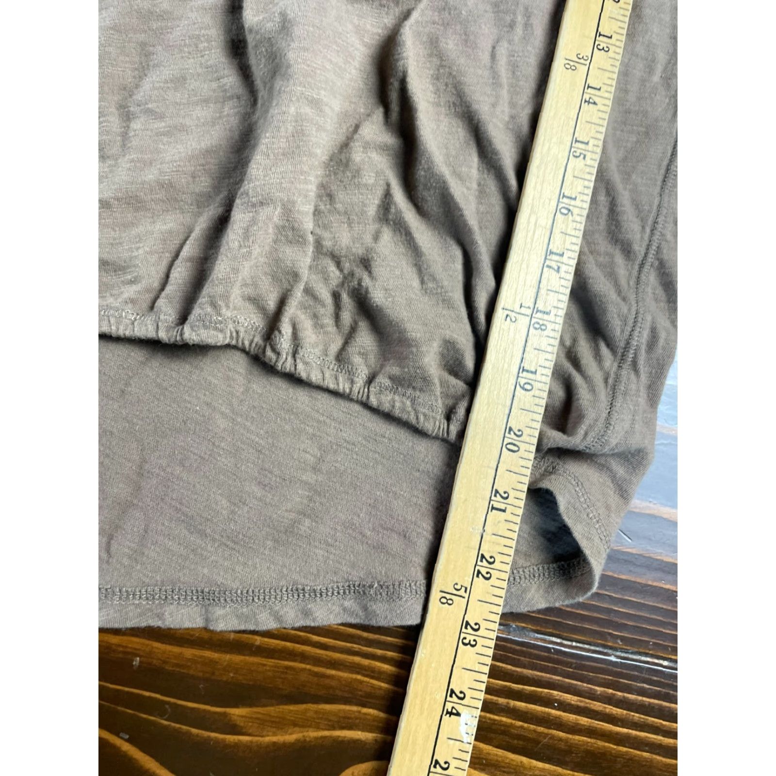American Eagle Outfitters American Eagle Outfitters Shirt Womens Medium Brown Metal Detail Size M / US 6-8 / IT 42-44 - 6 Thumbnail