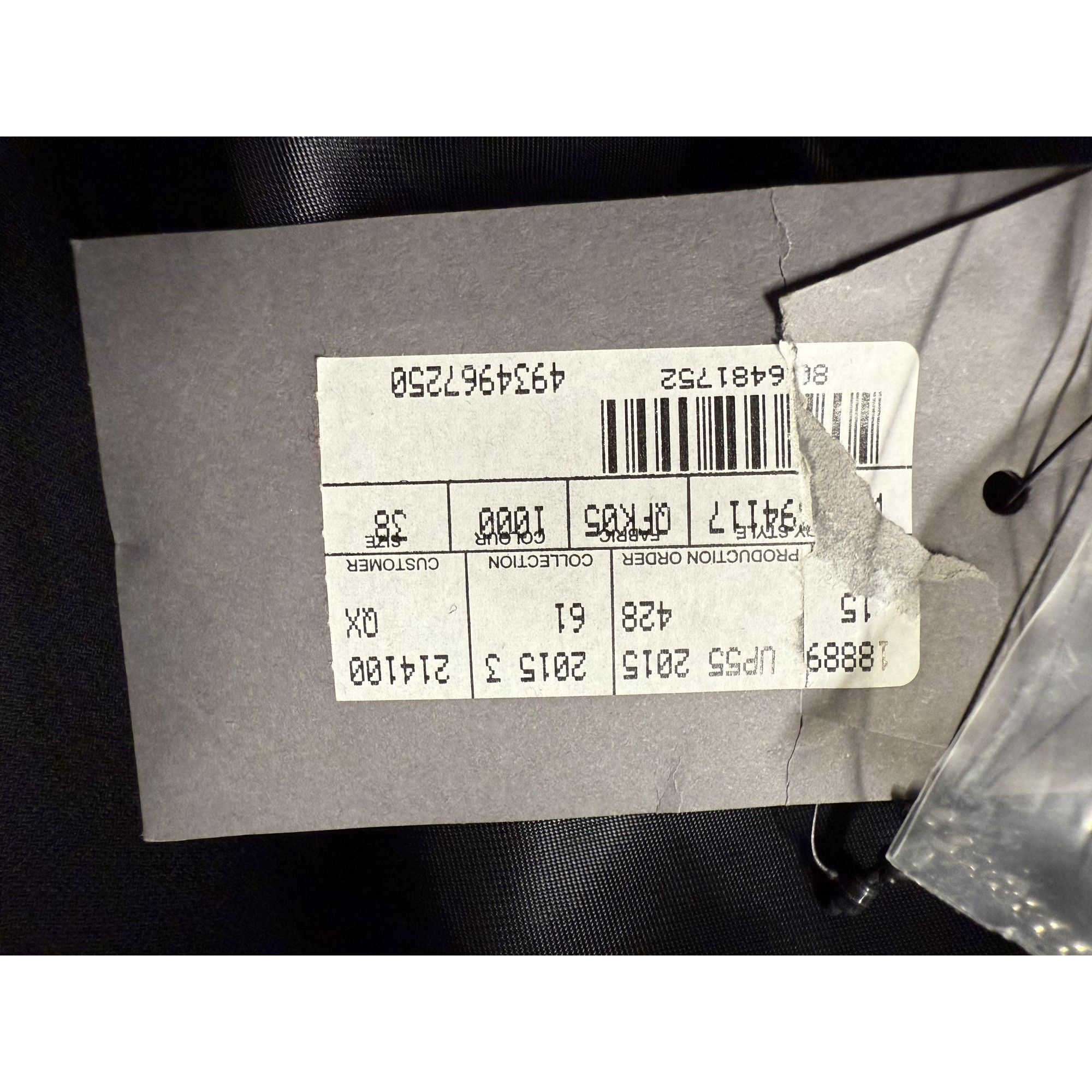 Alexander McQueen Alexander McQueen Double-Breasted Asymmetrical Black Coat Size S / US 4 / IT 40 - 9 Thumbnail