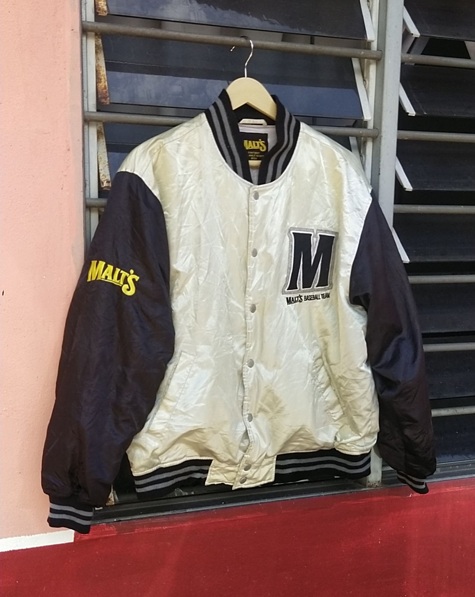 Japanese Brand Final Drop Malts Baseball Team Jacket M Size US M / EU 48-50 / 2 - 1 Thumbnail