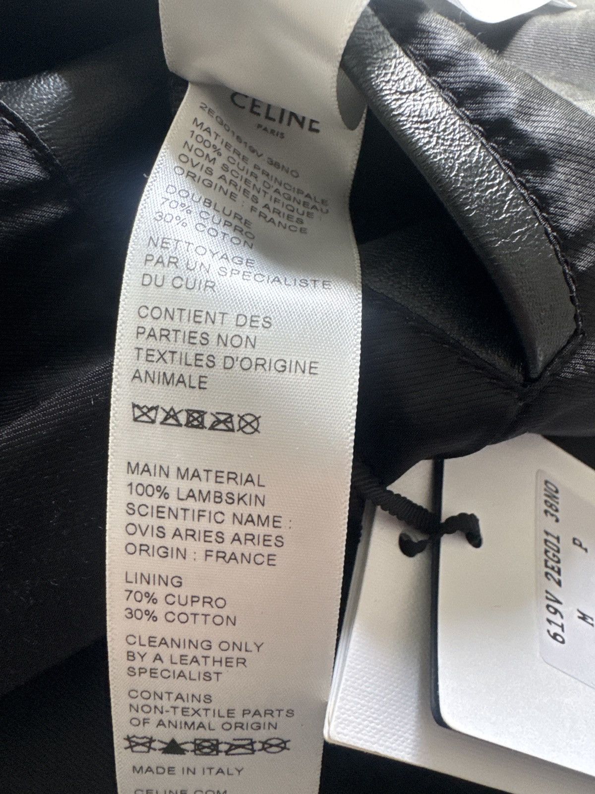 Celine CELINE BY HEDI SLIMANE FW23 WILTERN LIMITED EDITION BLOUSON Size US L / EU 52-54 / 3 - 19 Thumbnail