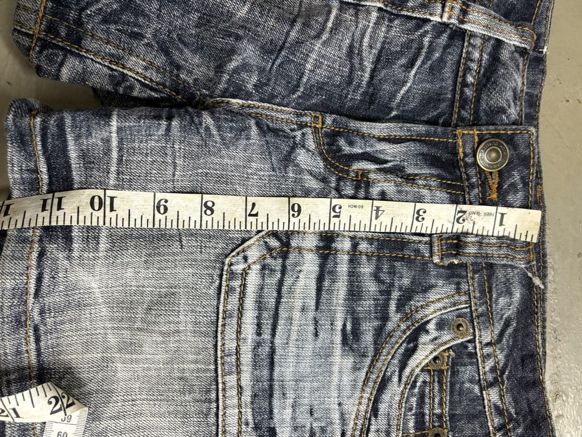 If Six Was Nine RNA H Naoto Acid Wash Japanese brand Denim shorts Size 30" / US 8 / IT 44 - 10 Thumbnail