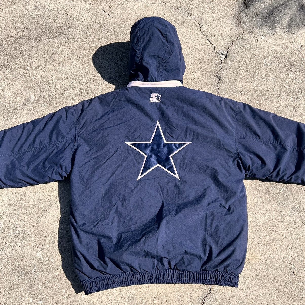 NFL × Starter × Vintage Vintage Starter Dallas Cowboys NFL Jacket Size US L / EU 52-54 / 3 - 1 Thumbnail