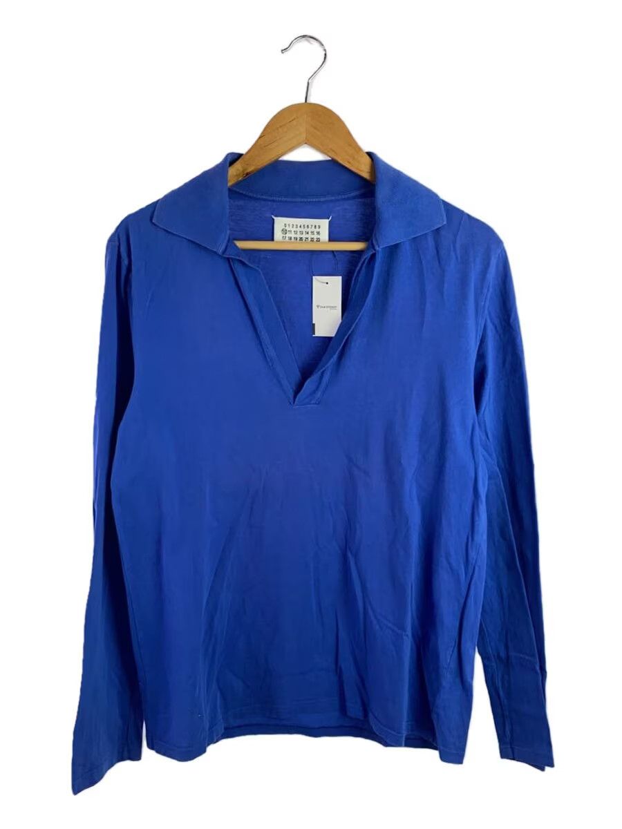 Maison Margiela SS10 Open Collar Long Sleeve Polo Shirt Size US S / EU 44-46 / 1 - 1 Thumbnail