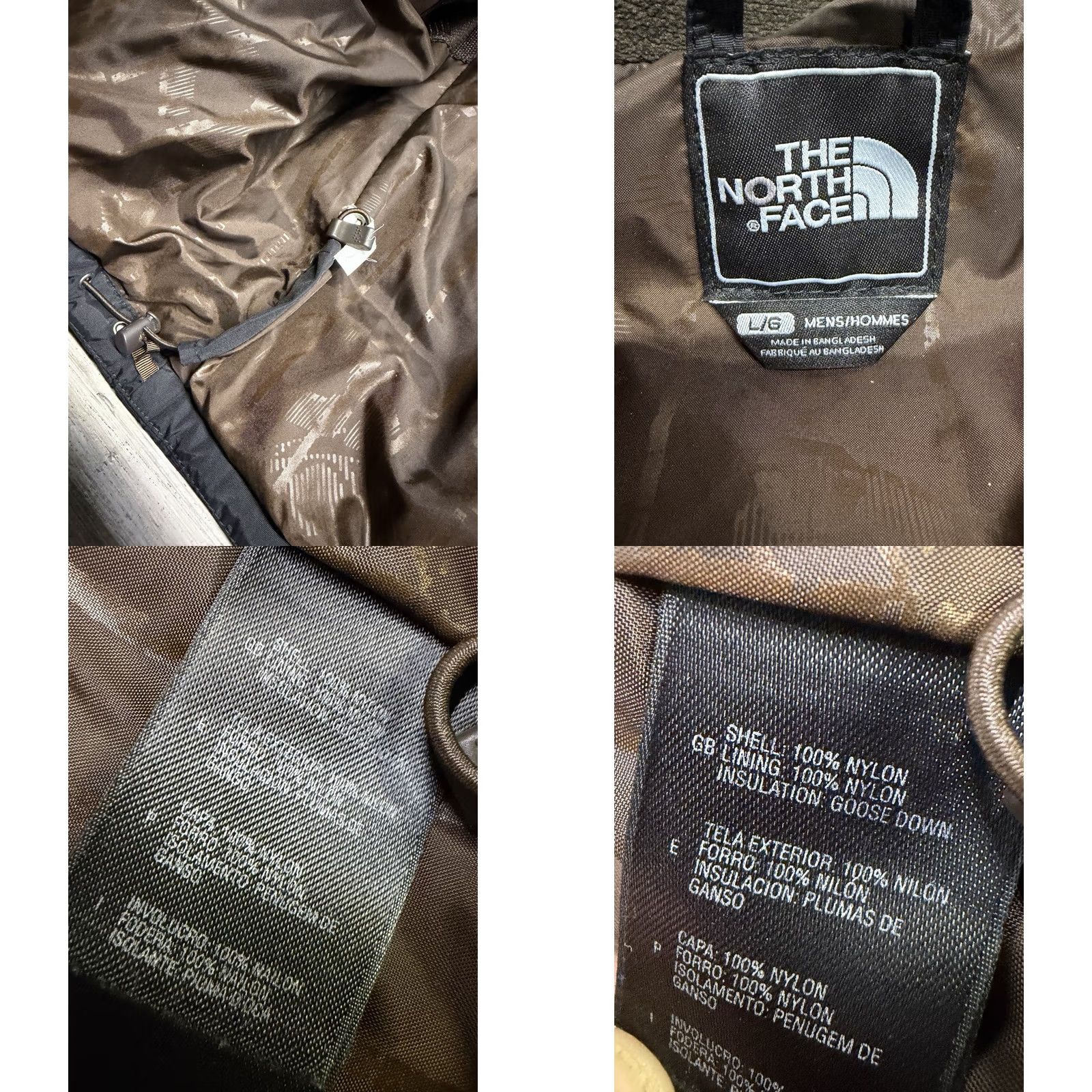 The North Face The North Face 600 Fill Down Puffer Vest Mens L Black Logo Quilted Full Zip Stand-Up Collar Insulated Lined Pockets Zipper Size US L / EU 52-54 / 3 - 8 Thumbnail