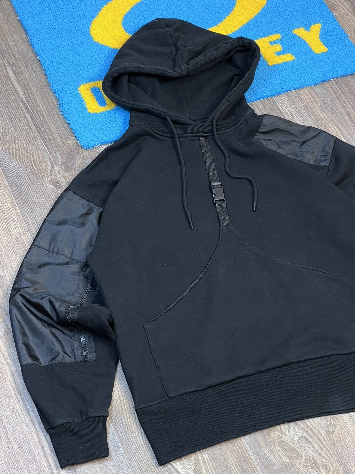 Han Kjobenhavn Han Kjobenhavn black patch work hoodie Size US M / EU 48-50 / 2 - 3 Thumbnail
