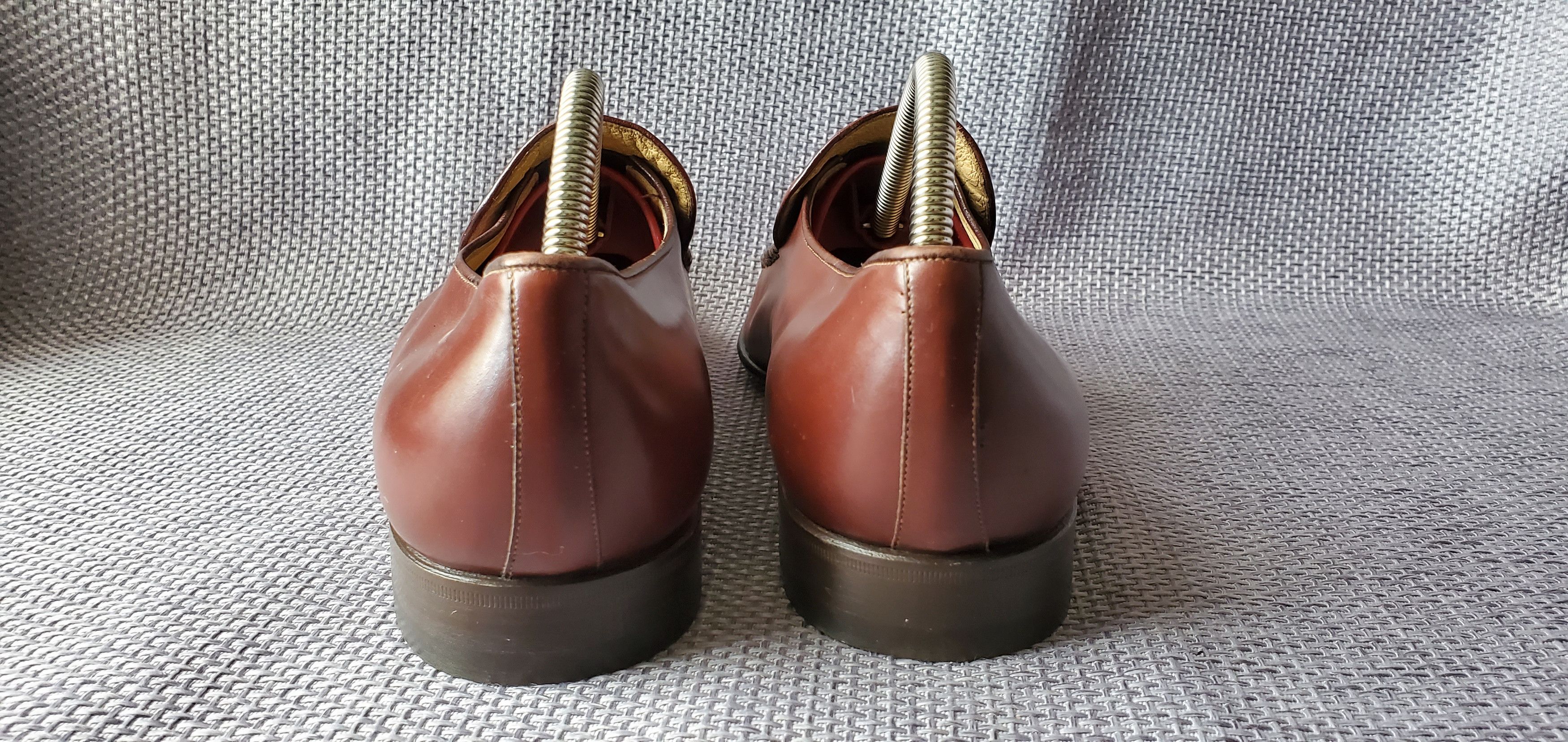 Santoni Lizard Leather Slip On Loafer Shoes Size US 9 / EU 42 - 4 Thumbnail