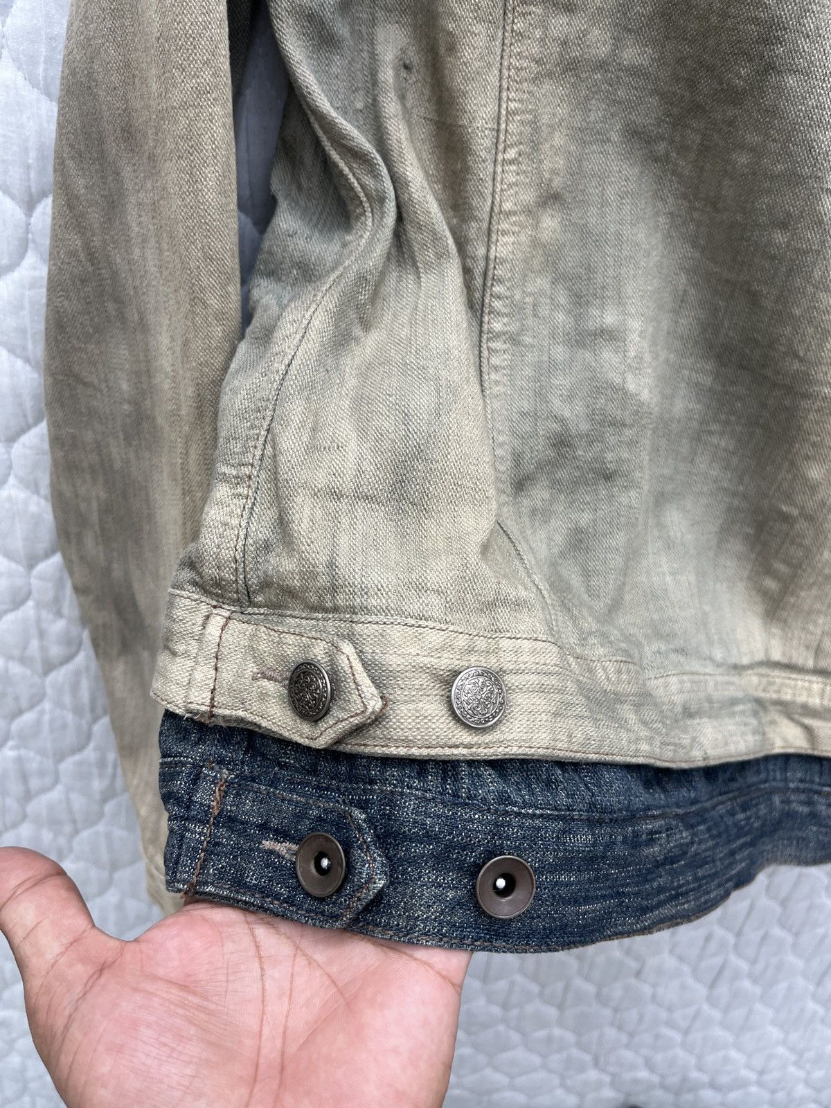 Japanese Brand 🔥🔥🔥ARCHIVE JAPAN LADIES DENIM JACKET Size S / US 4 / IT 40 - 21 Thumbnail