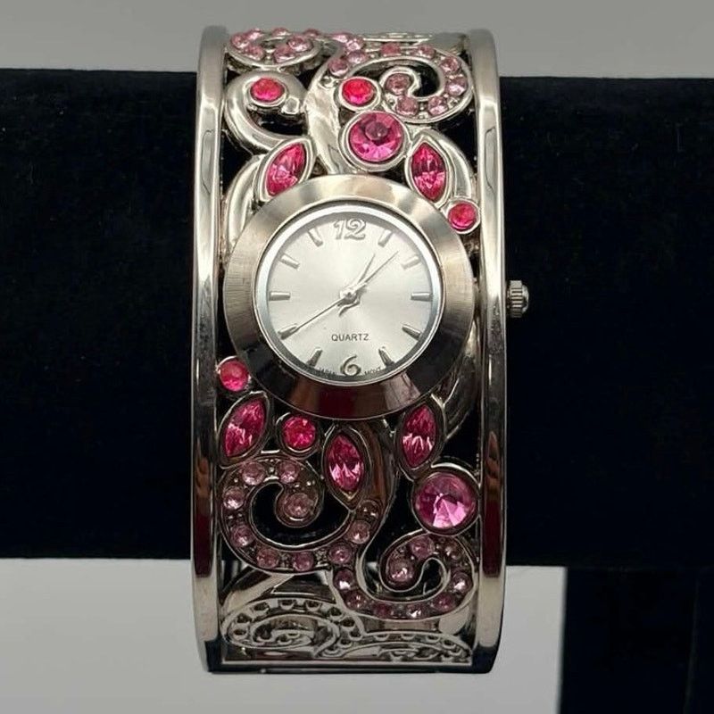 Other Silver Floral Watch Size ONE SIZE - 2 Thumbnail
