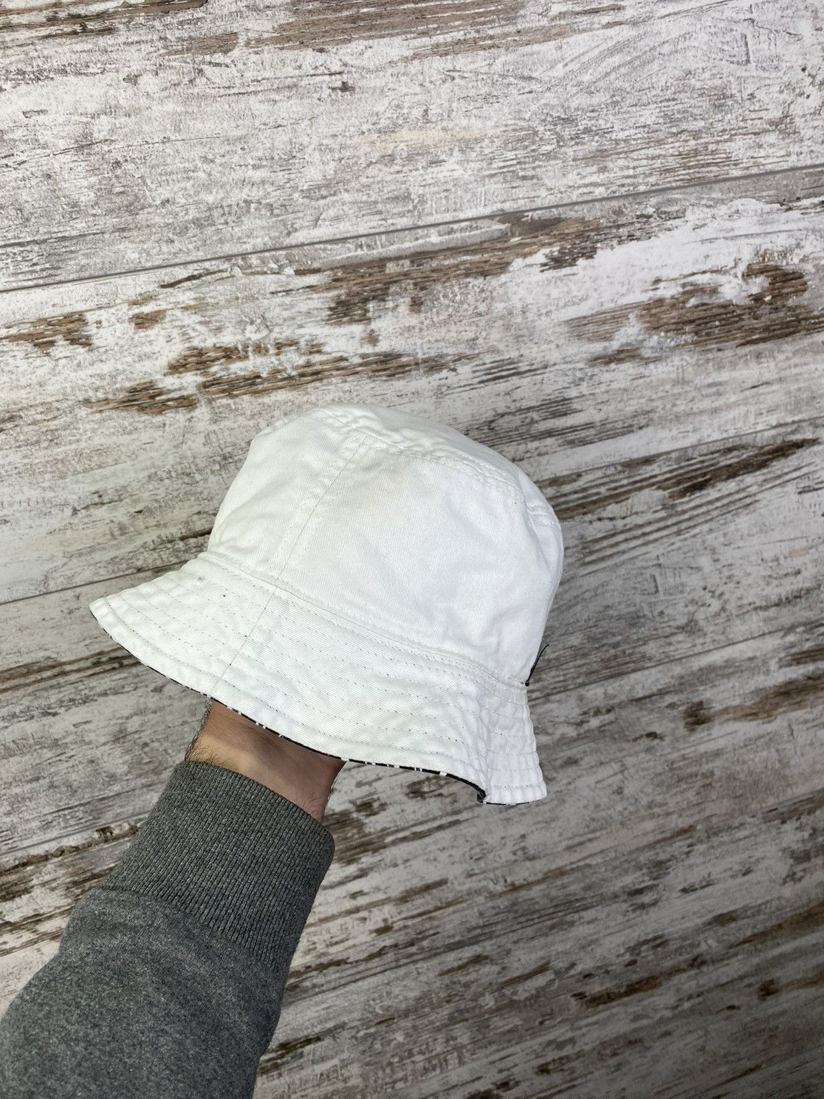 Stussy × Vintage Mens Vintage Stussy Panama reversible hats cap streetwear Size ONE SIZE - 12 Thumbnail