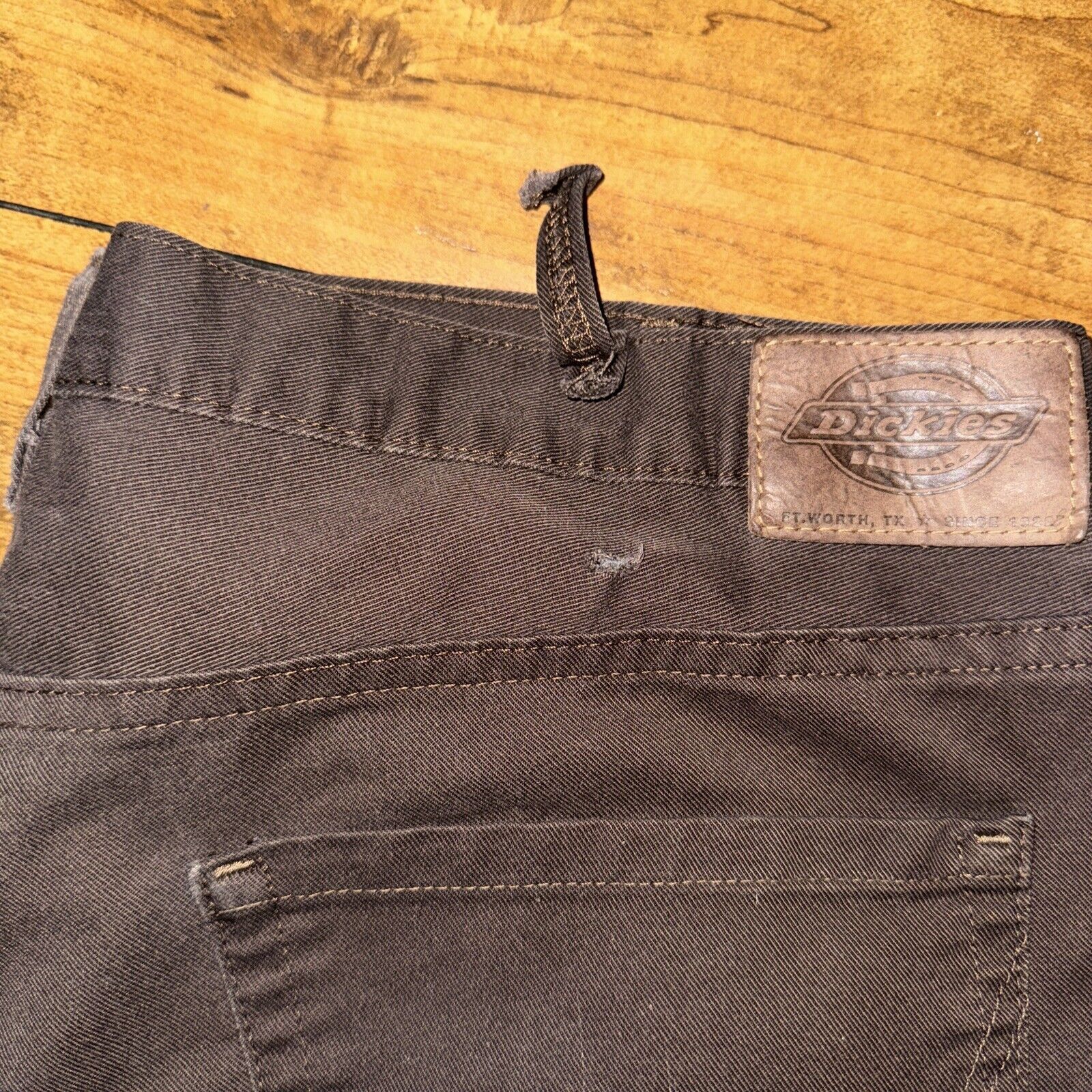 Dickies × Japanese Brand × Vintage Dickies Slim Chino Pants Brown 36x31 Measured Size US 36 / EU 52 - 2 Thumbnail