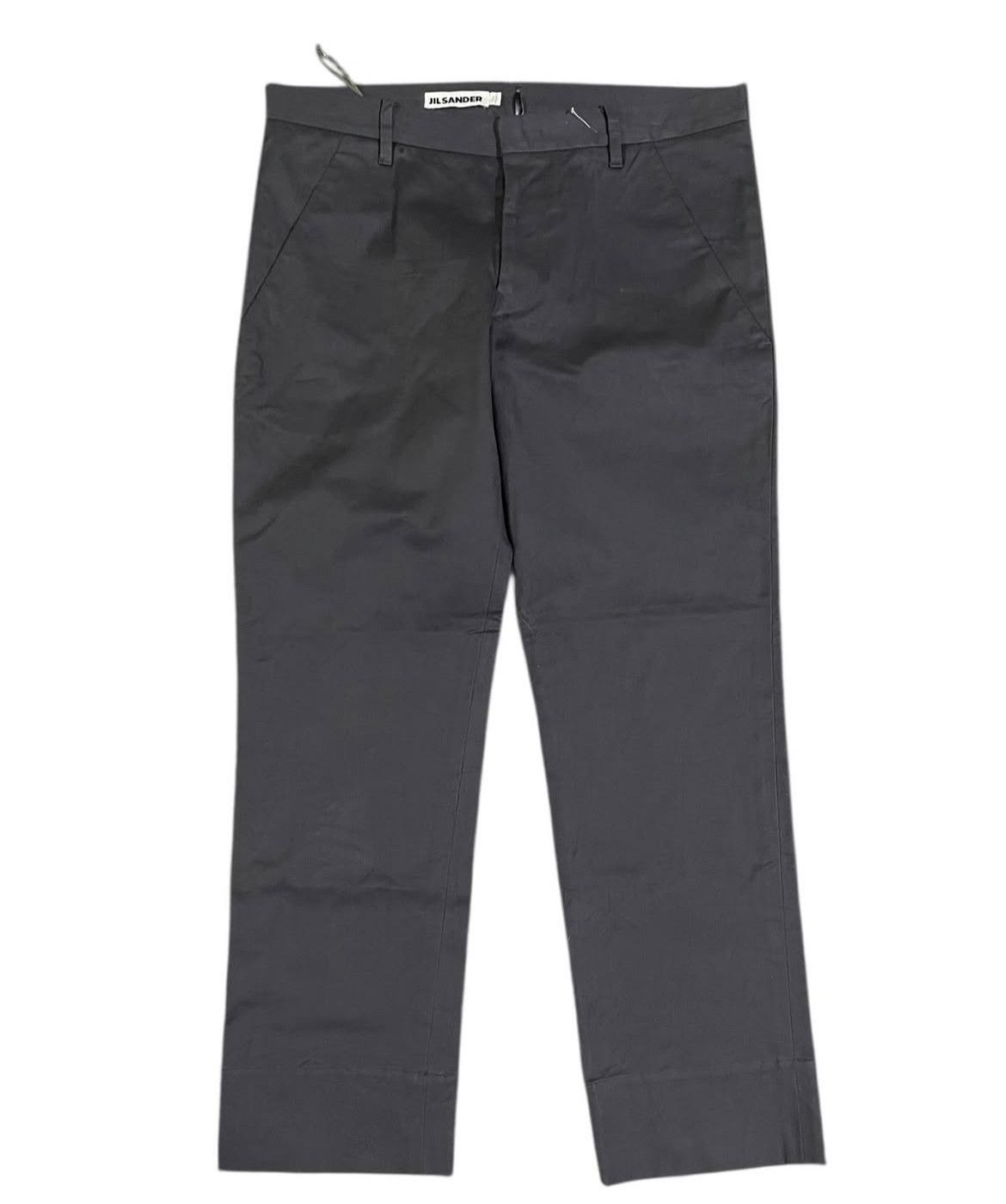 Jil Sander 2000s Jil Sander Gabardine Wool Tapered Pants Size US 34 / EU 50 - 1 Thumbnail