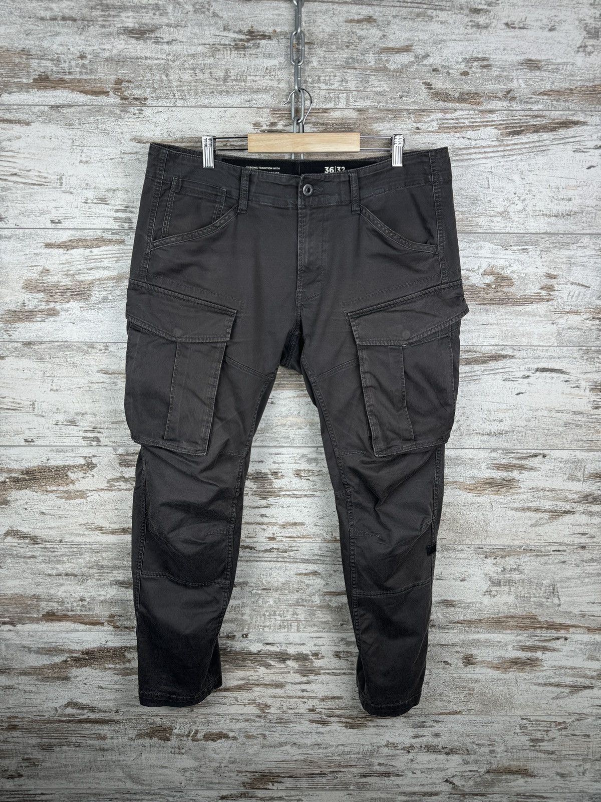 Mens Vintage G Star Raw cargo pants Roxic Straight Tapered