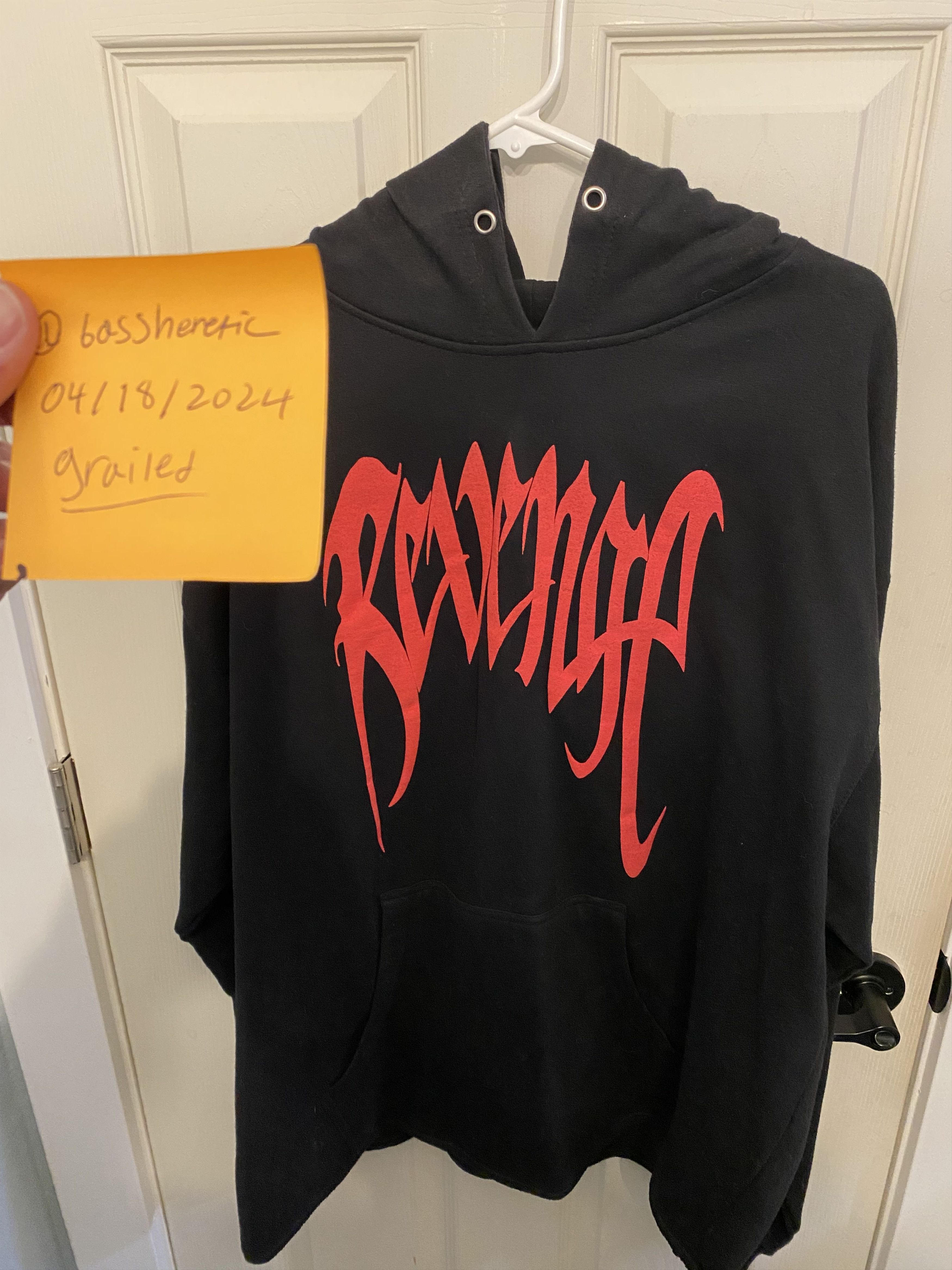 Revenge hoodie grailed online