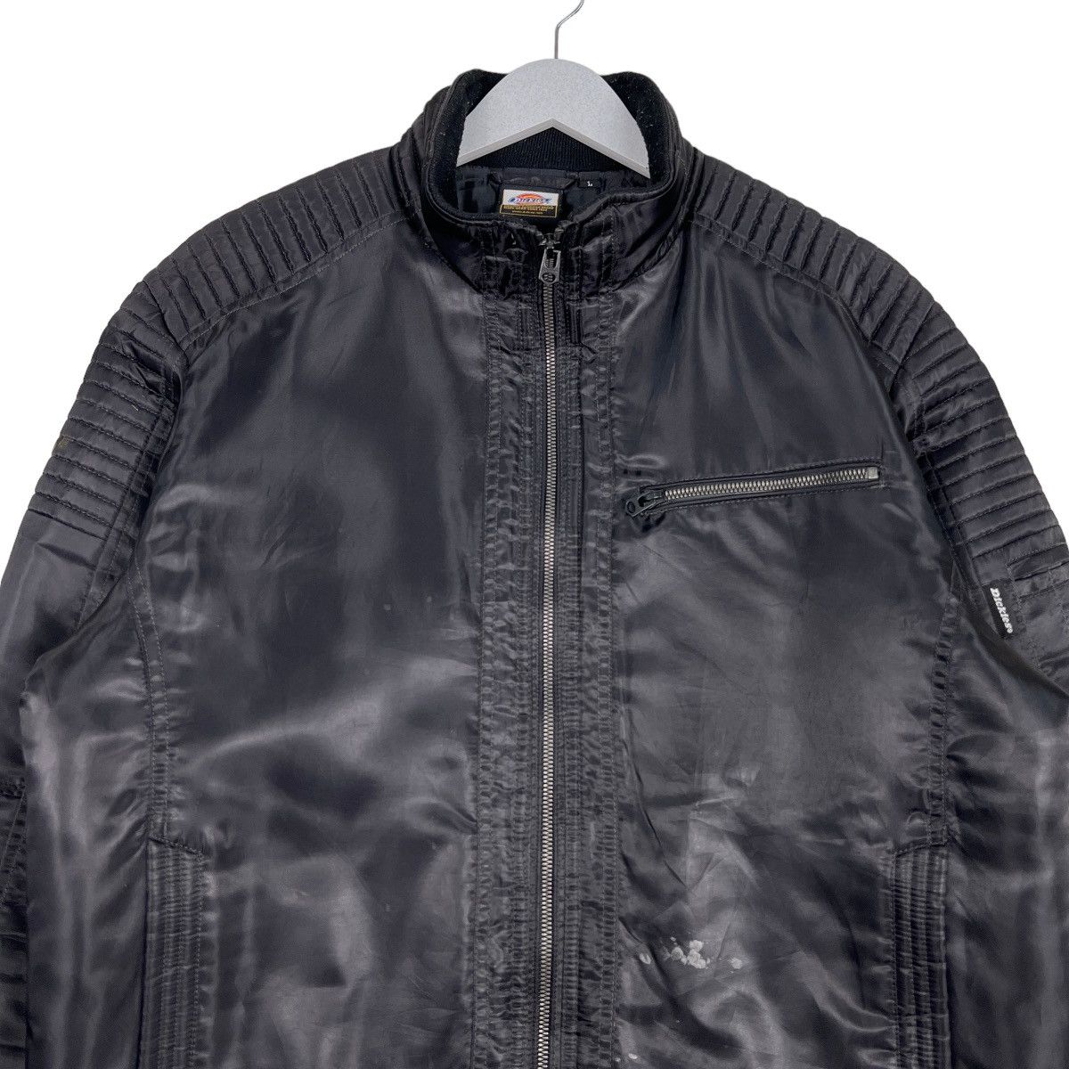Dickies 🔥 DIEKIES BLACK MOTO JACKET Size US L / EU 52-54 / 3 - 3 Thumbnail