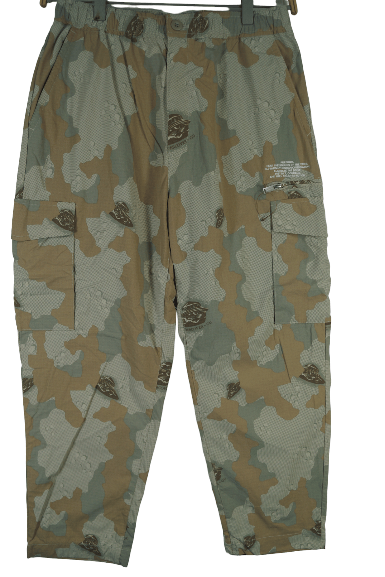 GU × Undercover Rare Cargo Pants GU X Undercover Camo Design Size US 33 - 1 Thumbnail