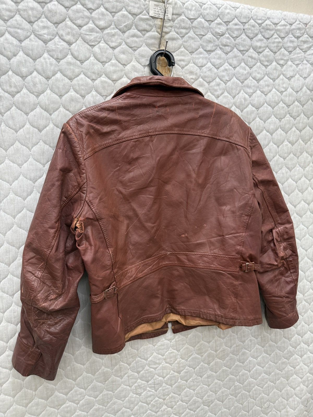 Sears 🔥🔥🔥ARCHIVE VINTAGE SEARS LEATHER JACKET Size US S / EU 44-46 / 1 - 5 Thumbnail