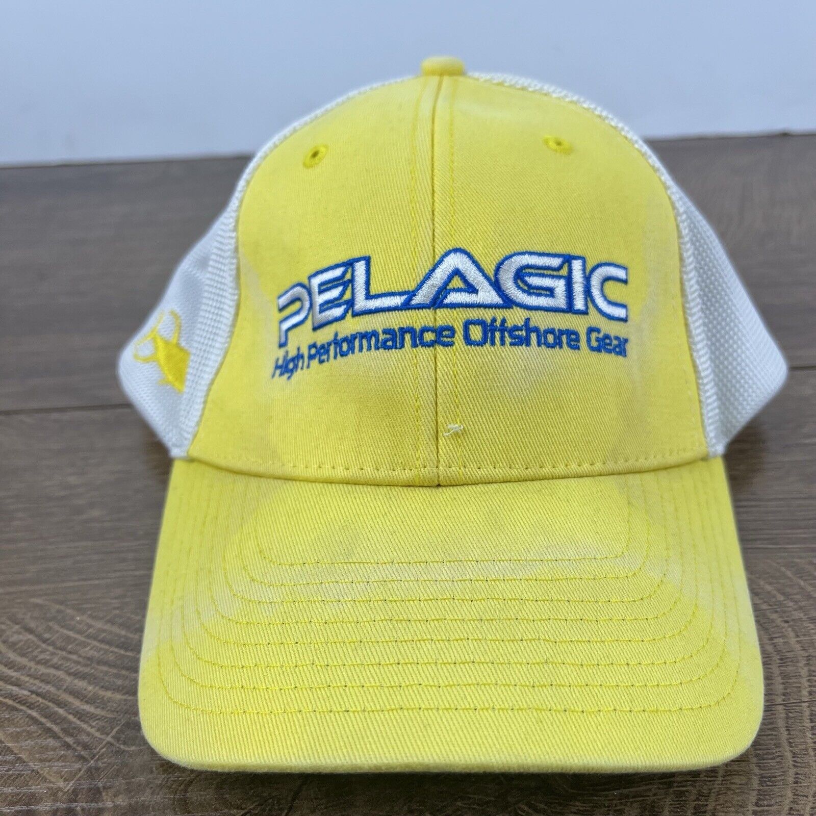 Other Pelagic Hat Pelagic Baseball Hat Yellow Cap Adjustable Yello Size ONE SIZE - 2 Thumbnail
