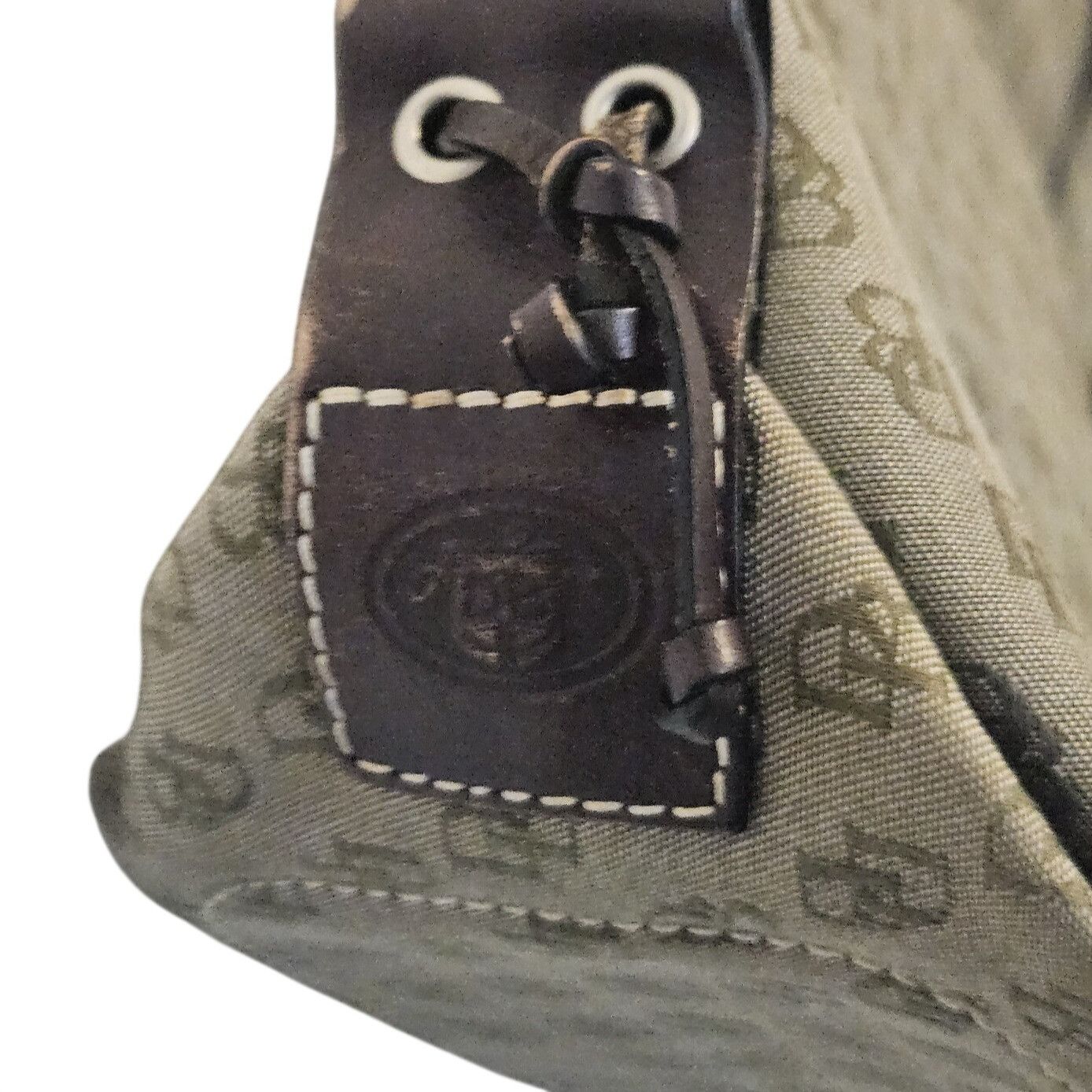 Dooney & Bourke DOONEY & BURKE Vintage Signature Brown Logo Print Shoulder H Size ONE SIZE - 3 Thumbnail