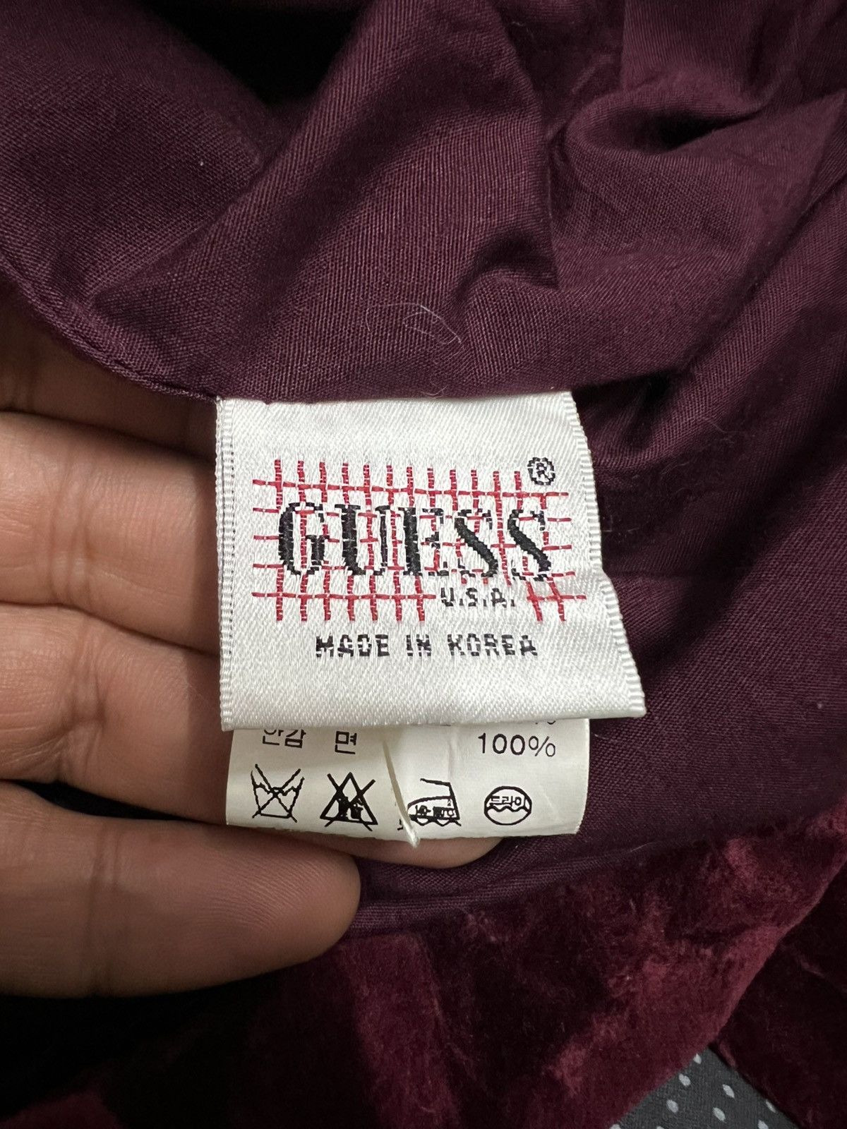 Guess Vintage Guess jeans Velvet Double Breasted Jacket Size M / US 6-8 / IT 42-44 - 7 Thumbnail