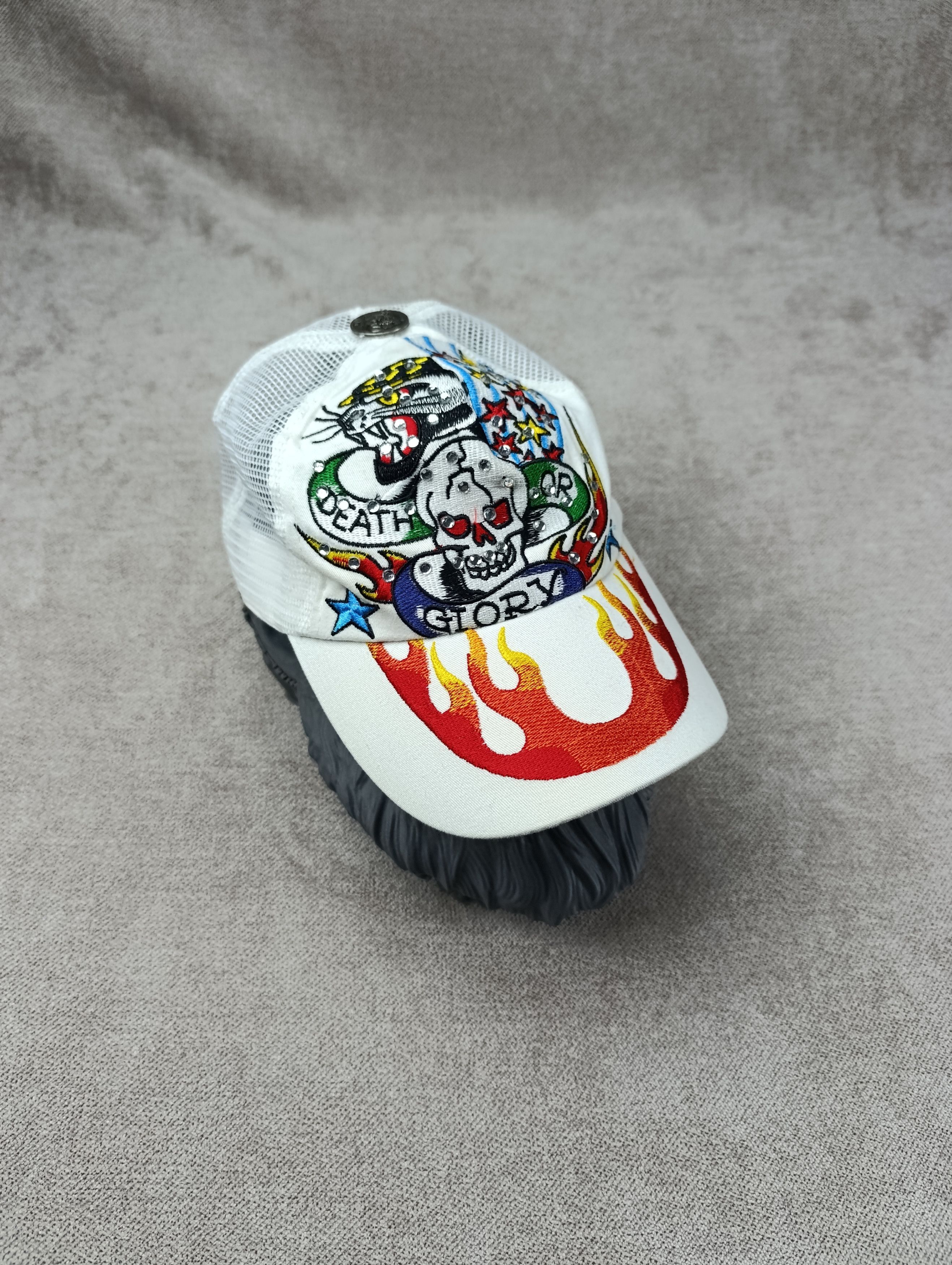 Ed Hardy ED HARDY BY CHRISTIAN AUDIGIER DEATH OR GLORY CAP Size ONE SIZE - 1 Thumbnail