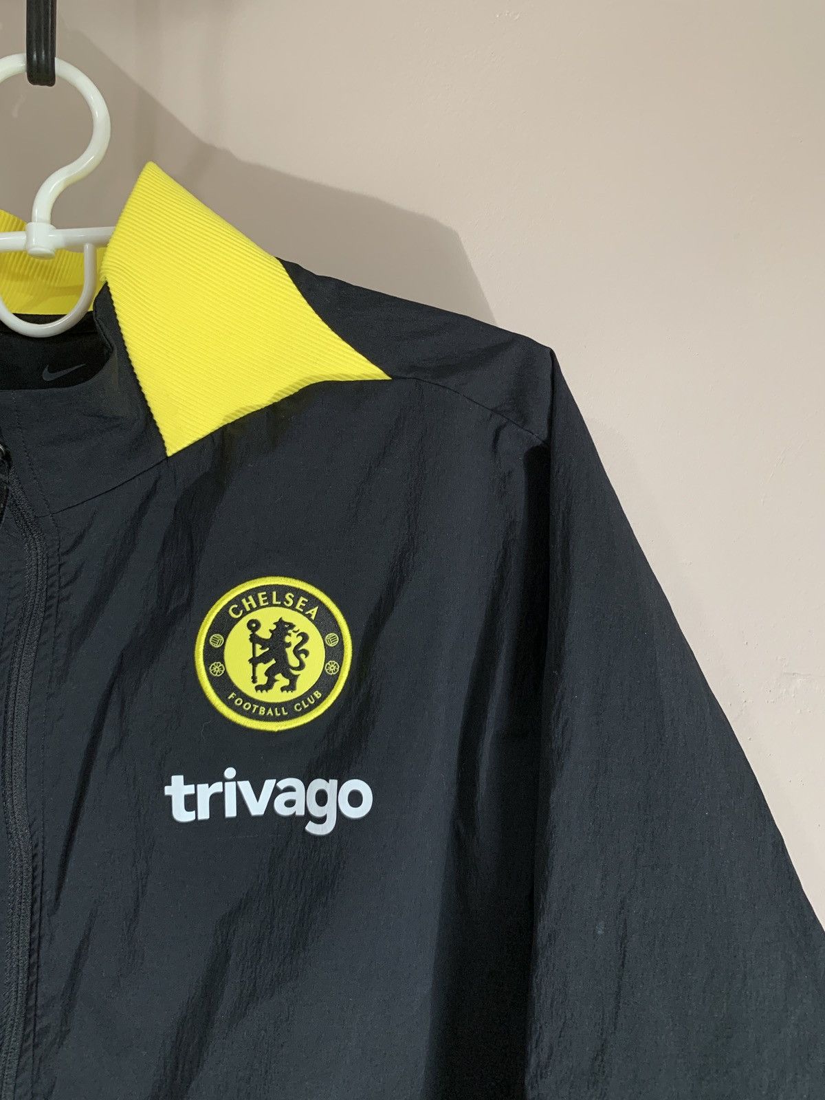 Chelsea Soccer × Nike Womens Chelsea London Zip Football Jacket Nike Soccer Sz M Size M / US 6-8 / IT 42-44 - 4 Thumbnail