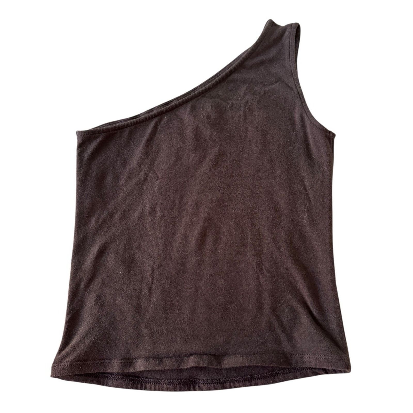 Hollister Y2K HOLLISTER Heart Rhinestone Cut Out One Shoulder Tank Top Size S / US 4 / IT 40 - 9 Thumbnail