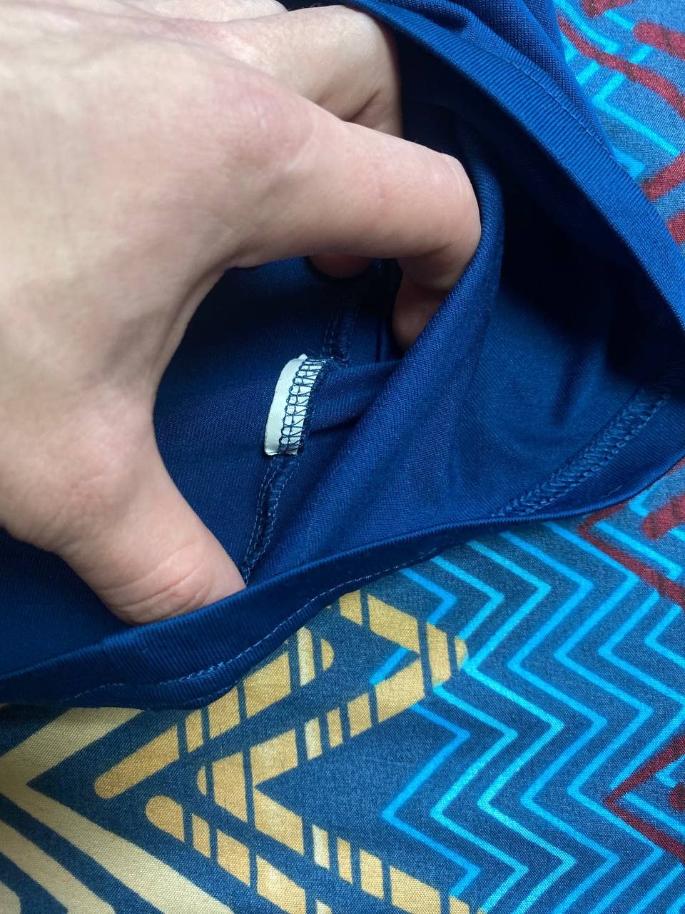 Under Armour Streetwear T-Shirt Under Armour big logo blue Y2K Vintage Size US S / EU 44-46 / 1 - 6 Thumbnail