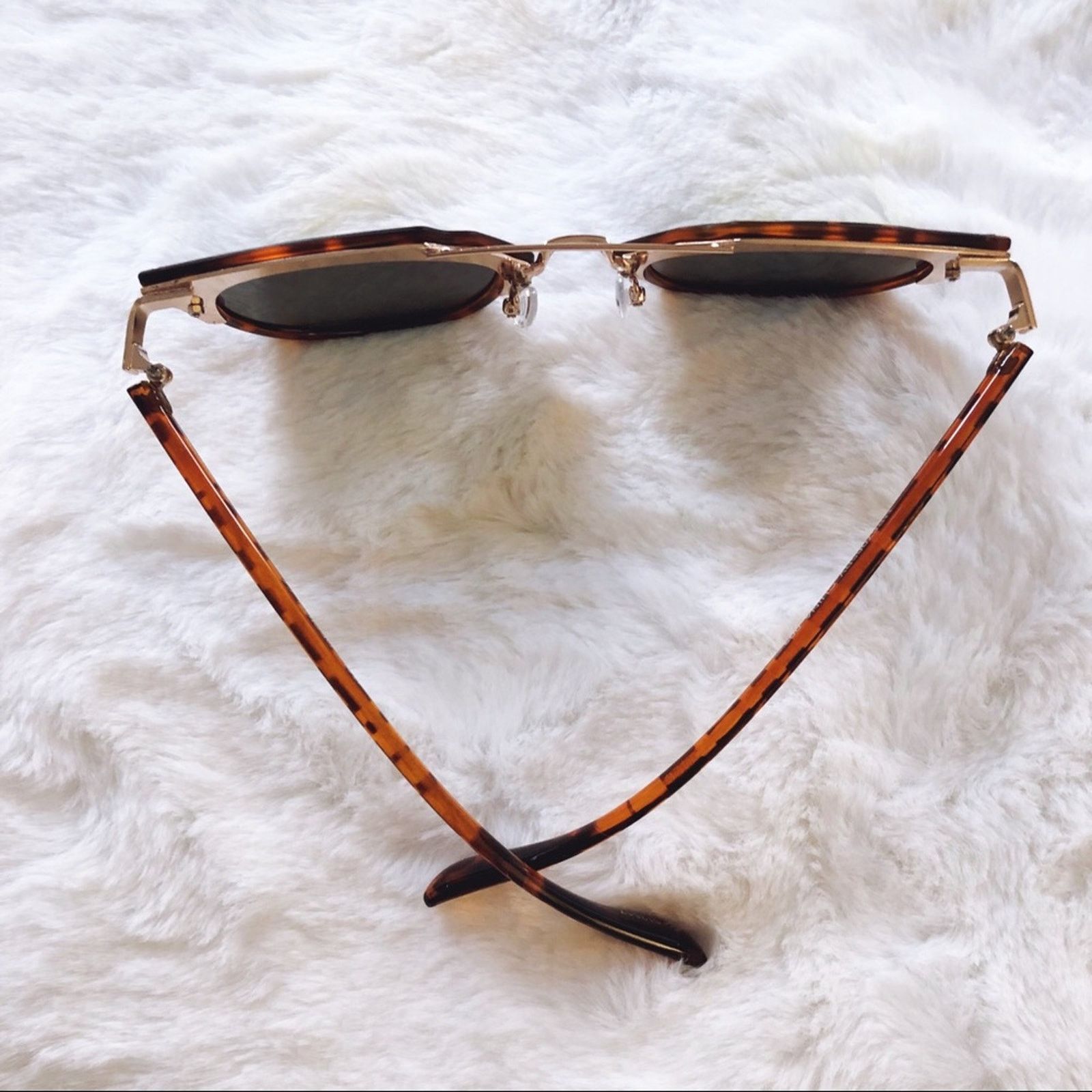 Other Taylor Tortoise Brown Brow Bar Sunglasses Size ONE SIZE - 8 Thumbnail