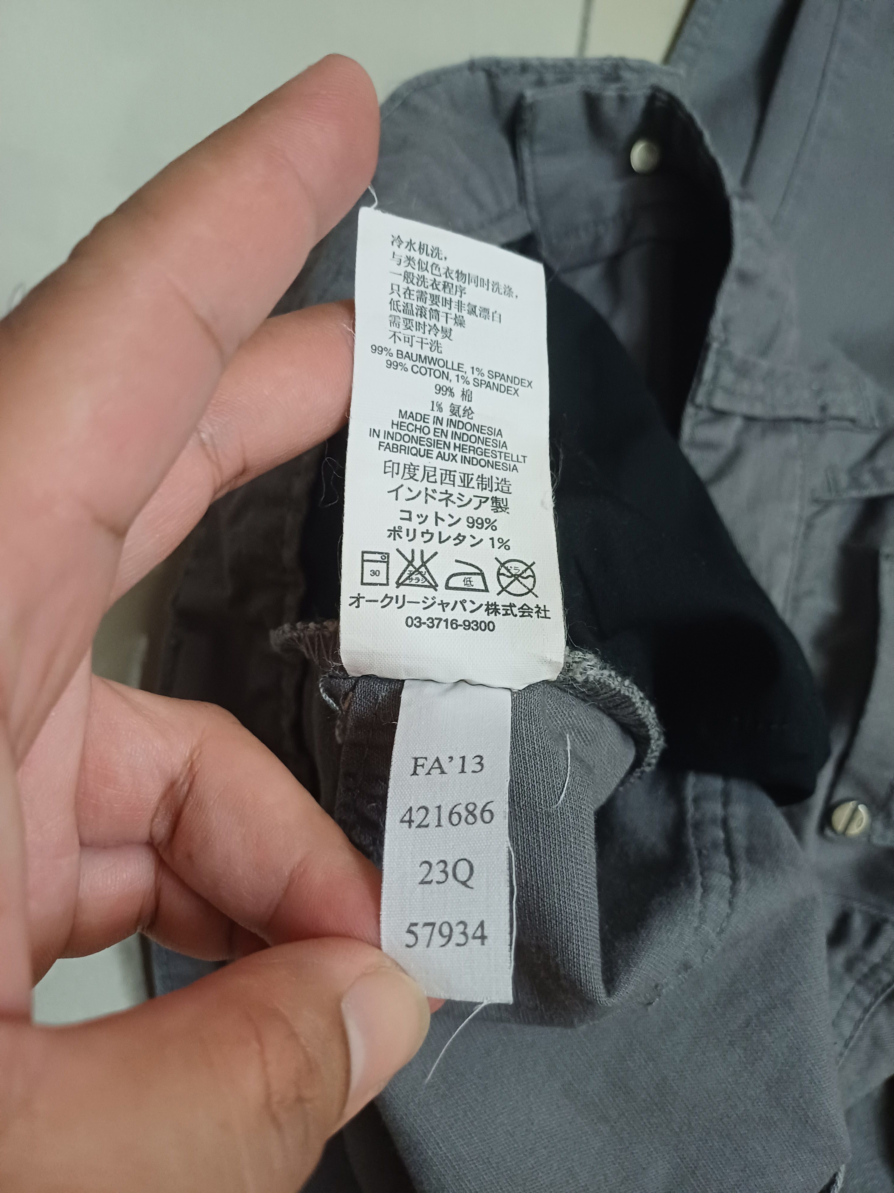 Oakley Vintage Oakley Software Tech Gray size 33 Pants 90s Y2K rare Size US 33 - 15 Thumbnail