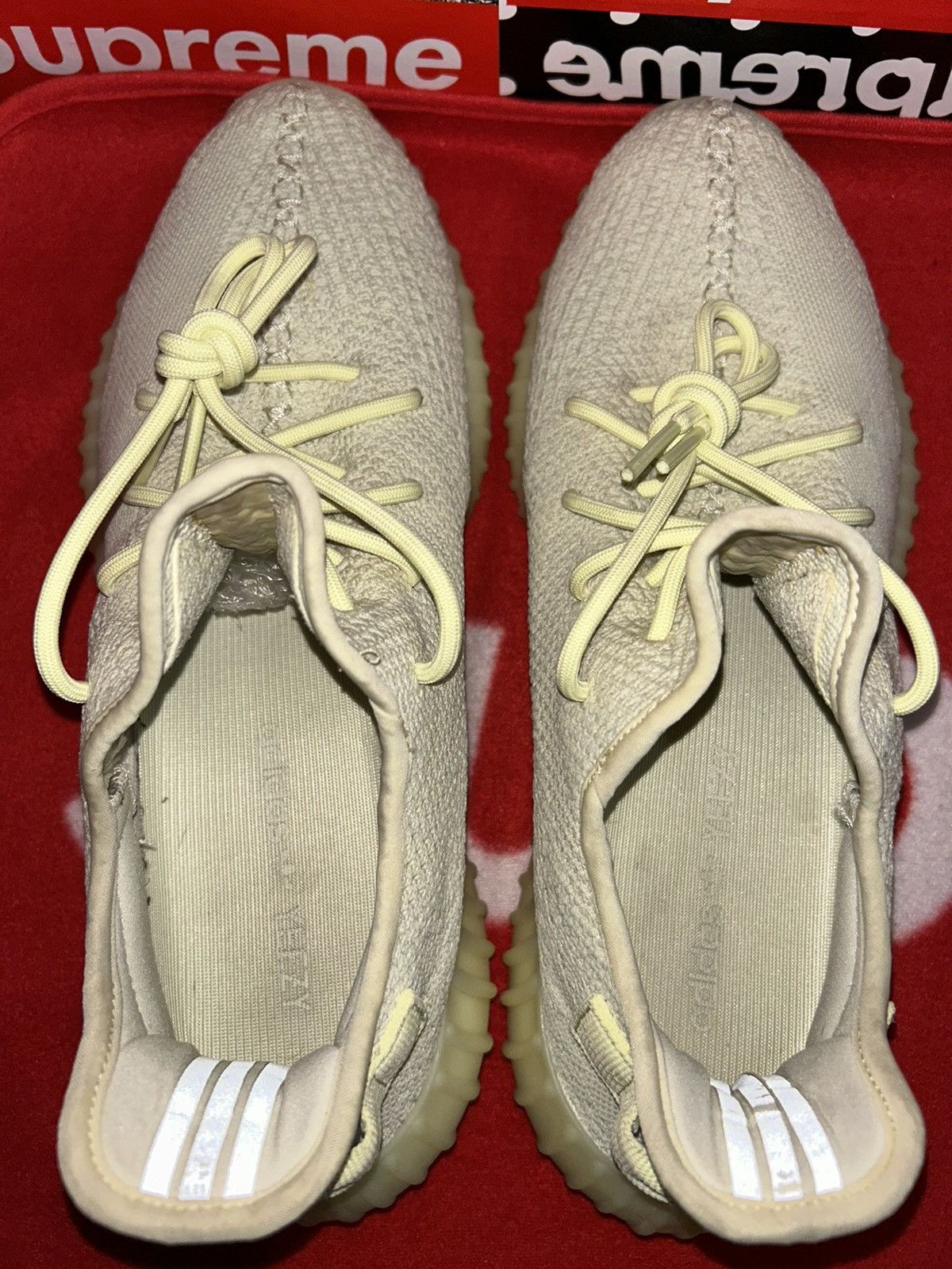Adidas Yeezy Adidas Boost 350 V2 in Butter F36980 size 12 Size US 12 / EU 45 - 4 Thumbnail