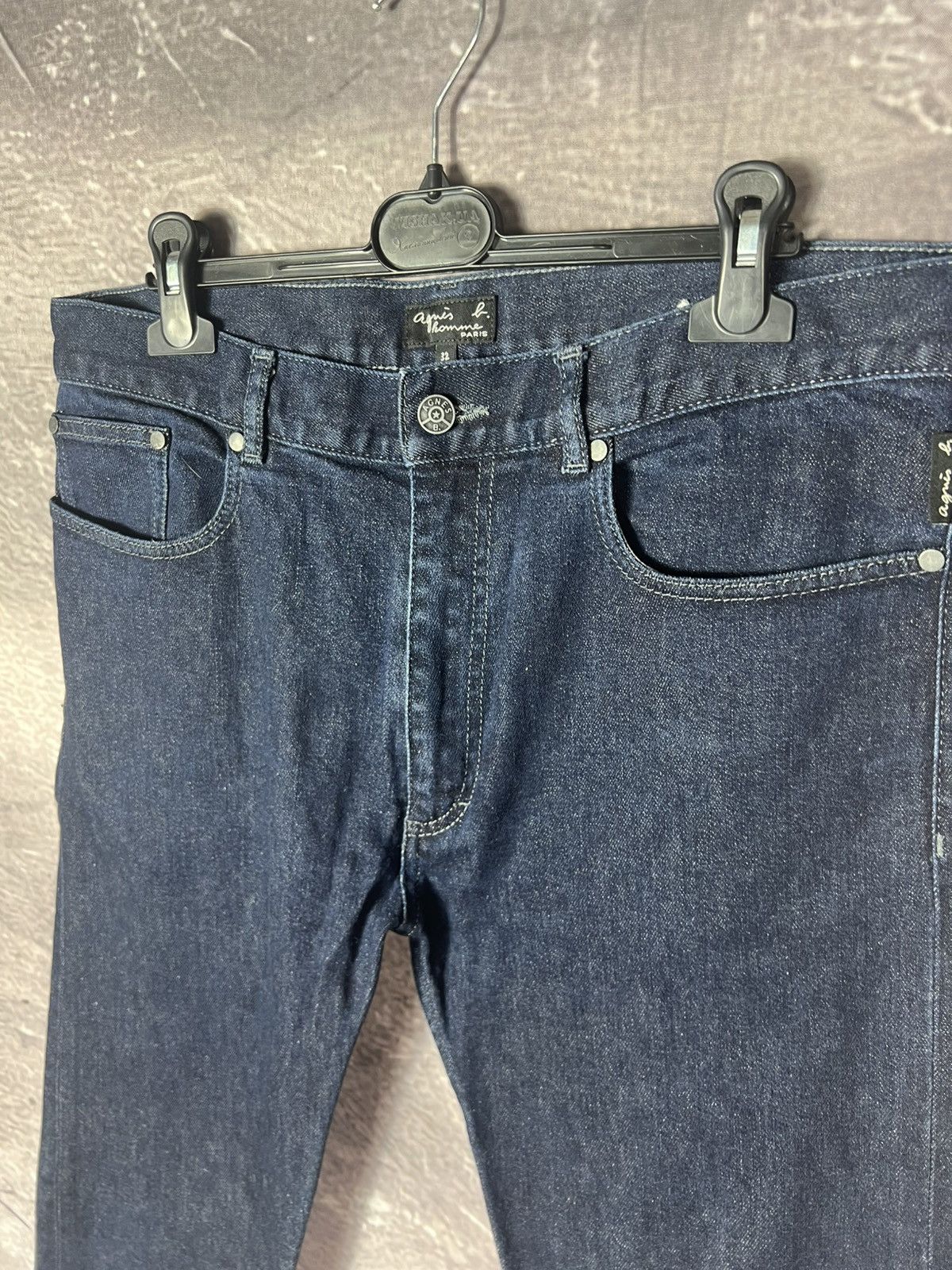 agnes b. Agnes B. Indigo Denim Jeans Size US 32 / EU 48 - 6 Thumbnail