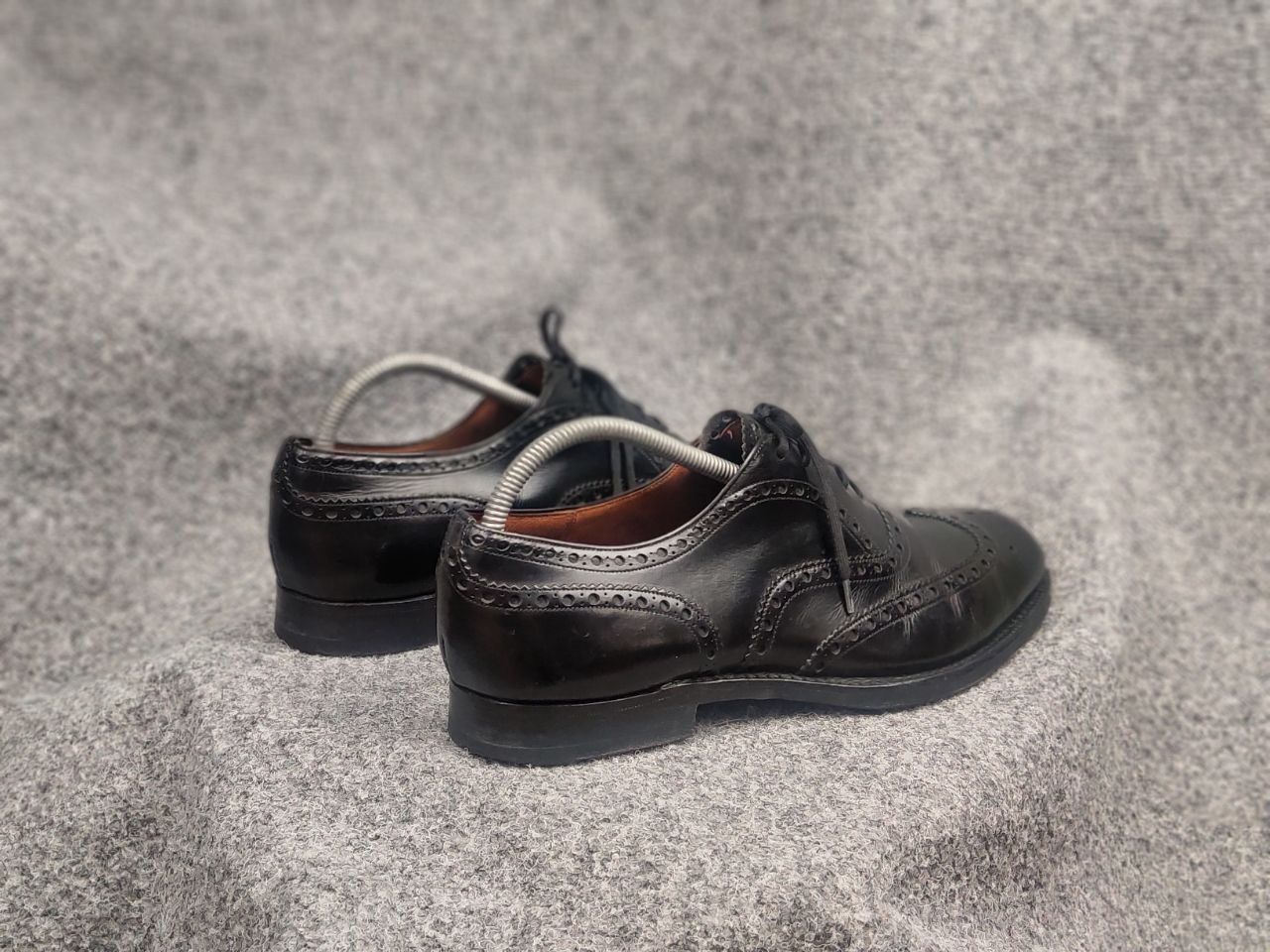 Church's Church's Burwood Polished Binder Brogue Black Leater shoes Size US 10 / EU 43 - 10 Thumbnail