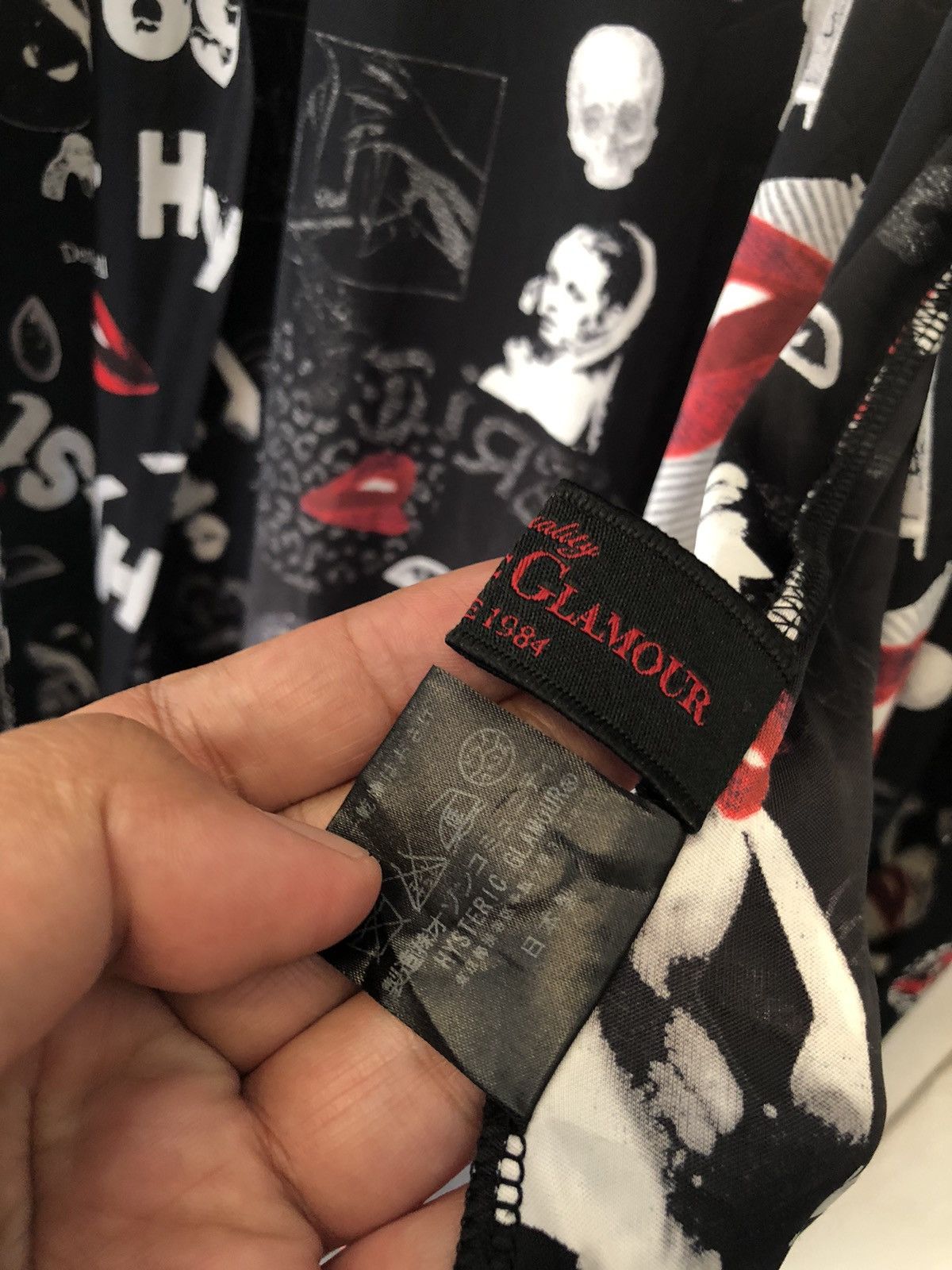 Hysteric Glamour × Japanese Brand × Le Grande Bleu (L.G.B.) 🔥RARE🔥 HYSTERIC GLAMOUR FULL PRINT KIMONO Size ONE SIZE - 7 Thumbnail
