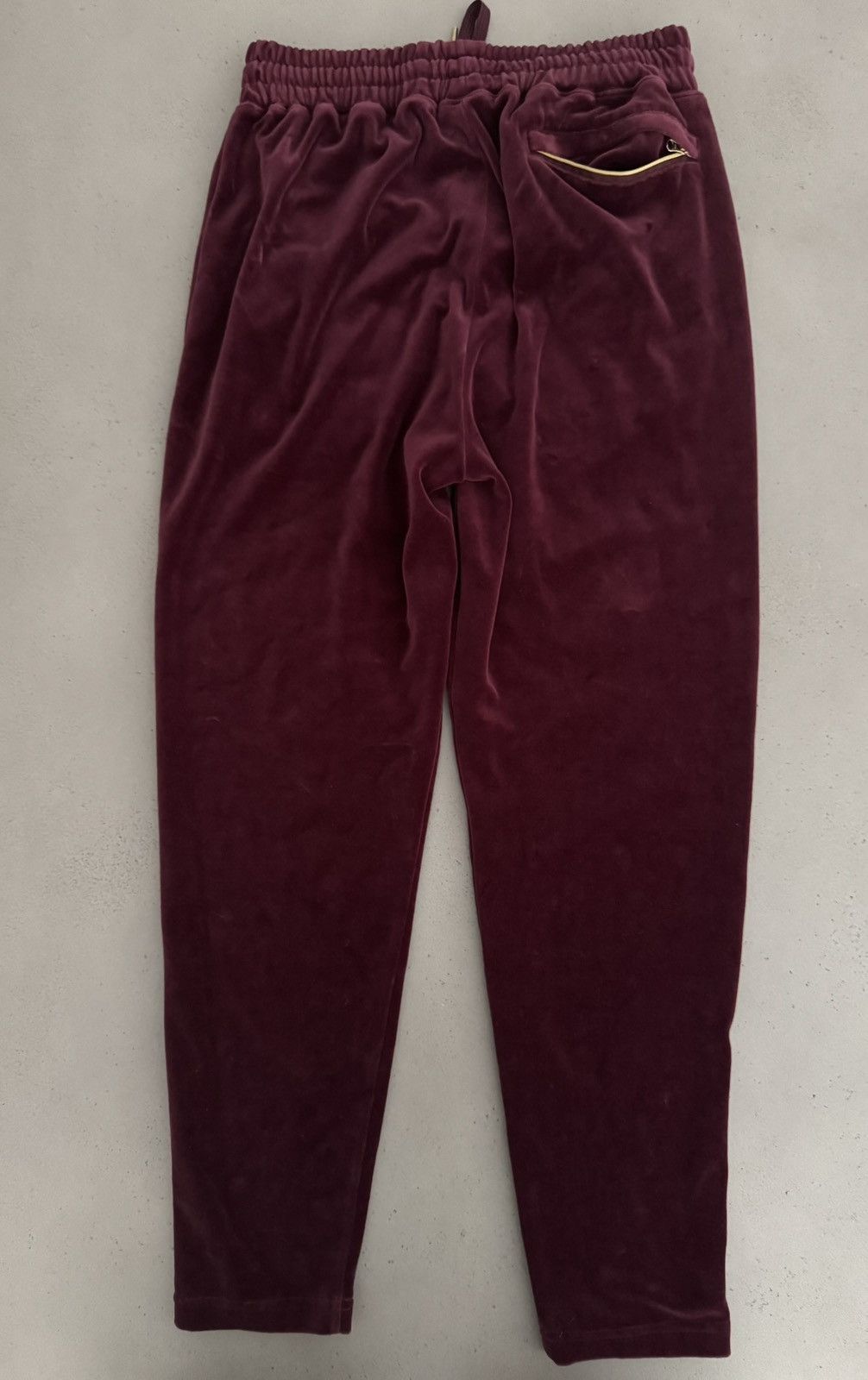 Kith Kith Velour capsule Burgundy pants size xl Size US 33 - 2 Thumbnail