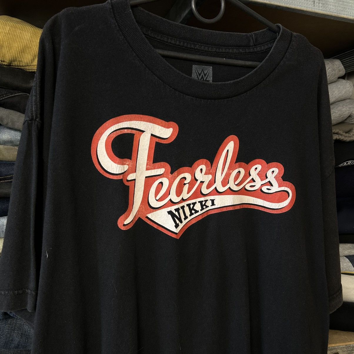 WWE Vintage WWE Fearless Nikki Big Logo wrestling tee size XL Size US XL / EU 56 / 4 - 2 Thumbnail
