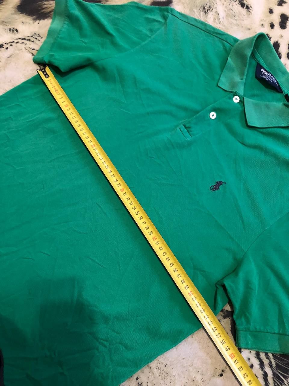 Polo Ralph Lauren Vintage Polo Ralph Lauren Regular Fit Green Polo Size L Size US L / EU 52-54 / 3 - 11 Thumbnail