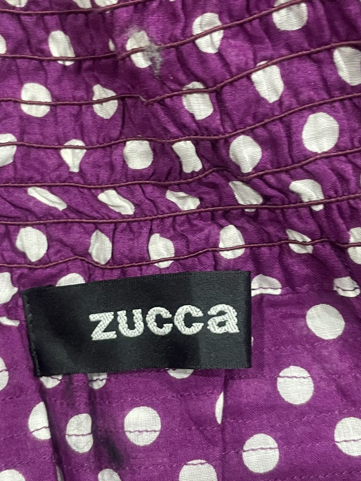 Japanese Brand × Vintage × Zucca Zucca Ruffled Mini Skirt Size 30" / US 8 / IT 44 - 4 Thumbnail