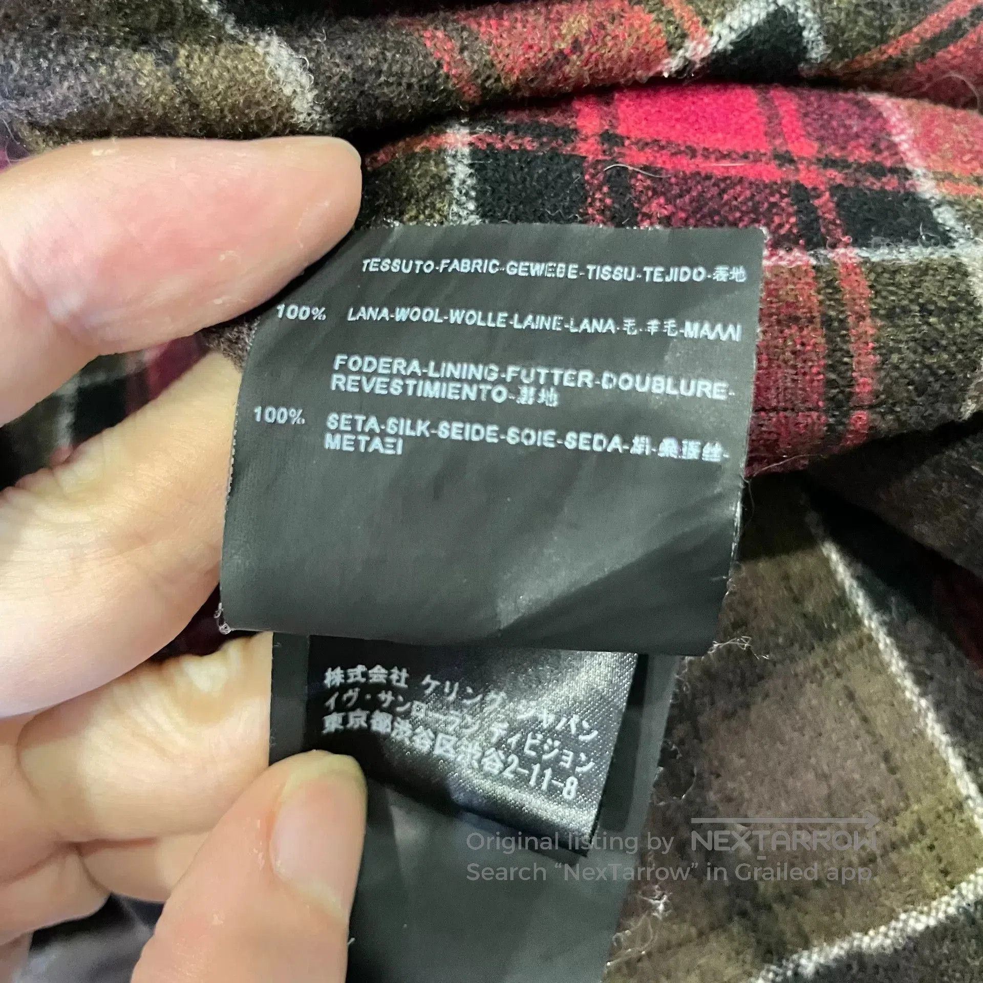 Saint Laurent Paris Saint Laurent FW13 Plaid Shirt. Size US M / EU 48-50 / 2 - 4 Thumbnail