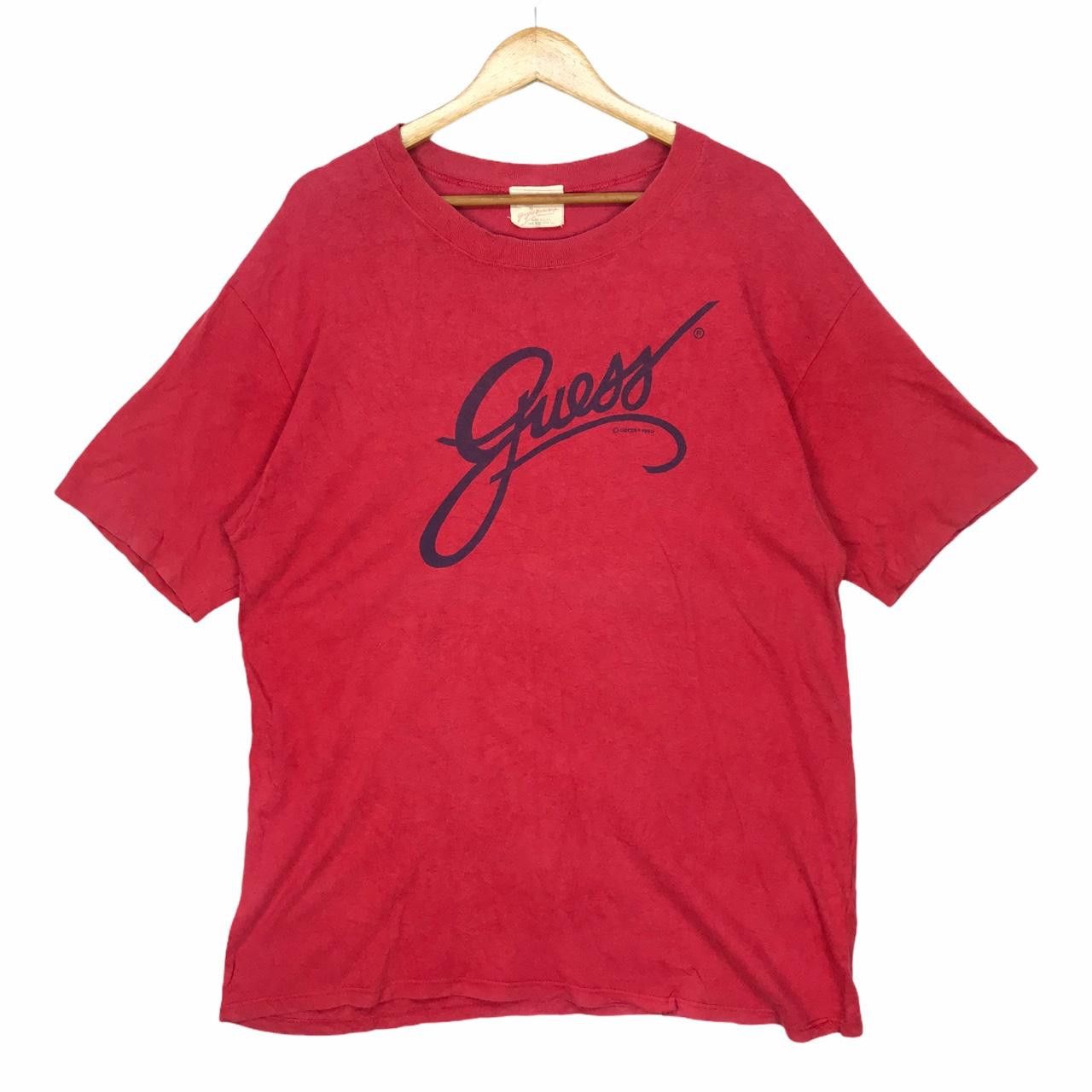 Guess Vintage GUESS by GEORGES MARCIANO Spell Out Guess? 1990 Size US L / EU 52-54 / 3 - 1 Thumbnail