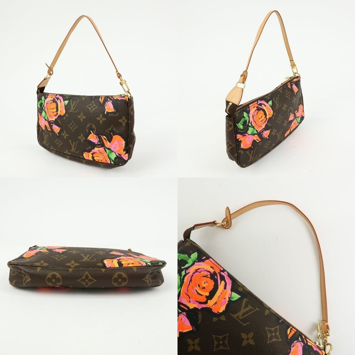 Louis Vuitton Louis Vuitton Monogram Rose Pochette Accessoires Size ONE SIZE - 3 Thumbnail