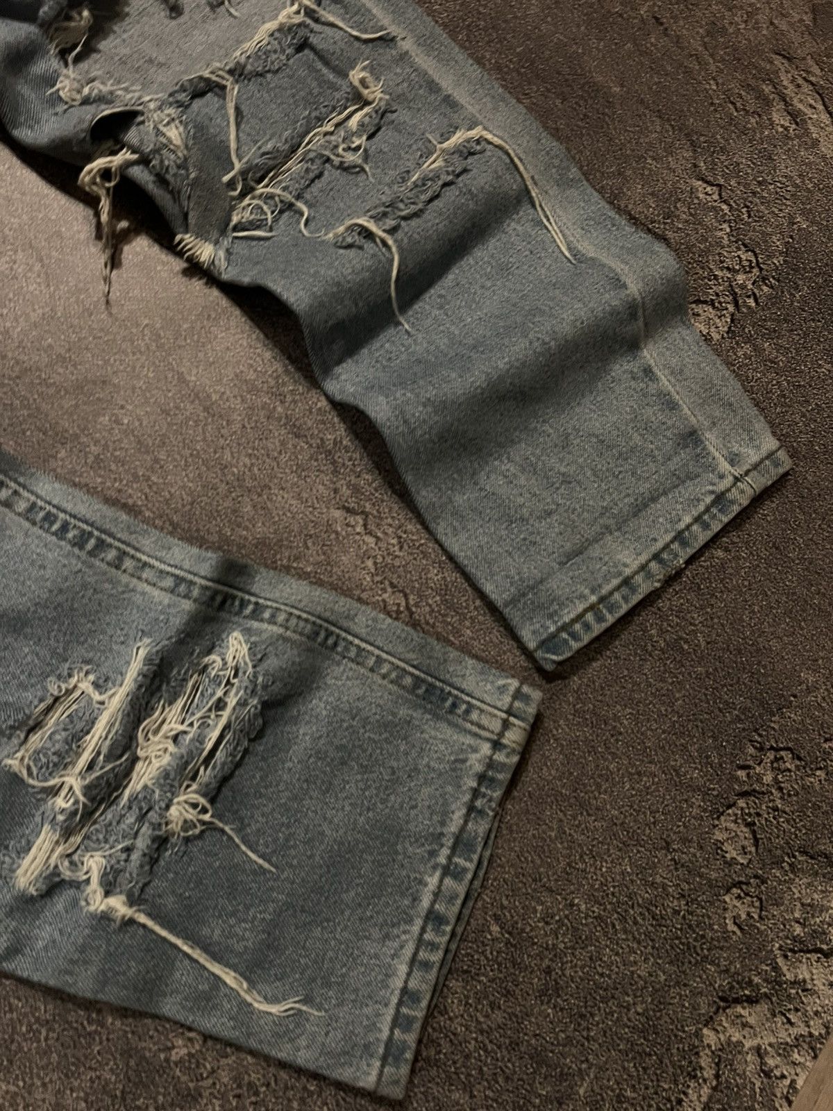 Japanese Brand Japanese Designer Vibe Distressed Number Nine Style Archive Size US 30 / EU 46 - 3 Thumbnail