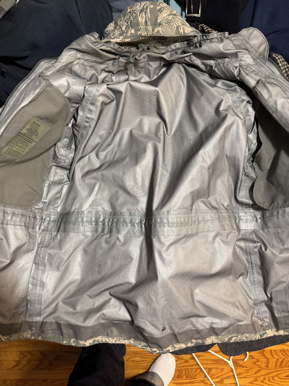 Goretex USMC APECS Gore Tex Arctic Camo Jacket Size US S / EU 44-46 / 1 - 13 Thumbnail