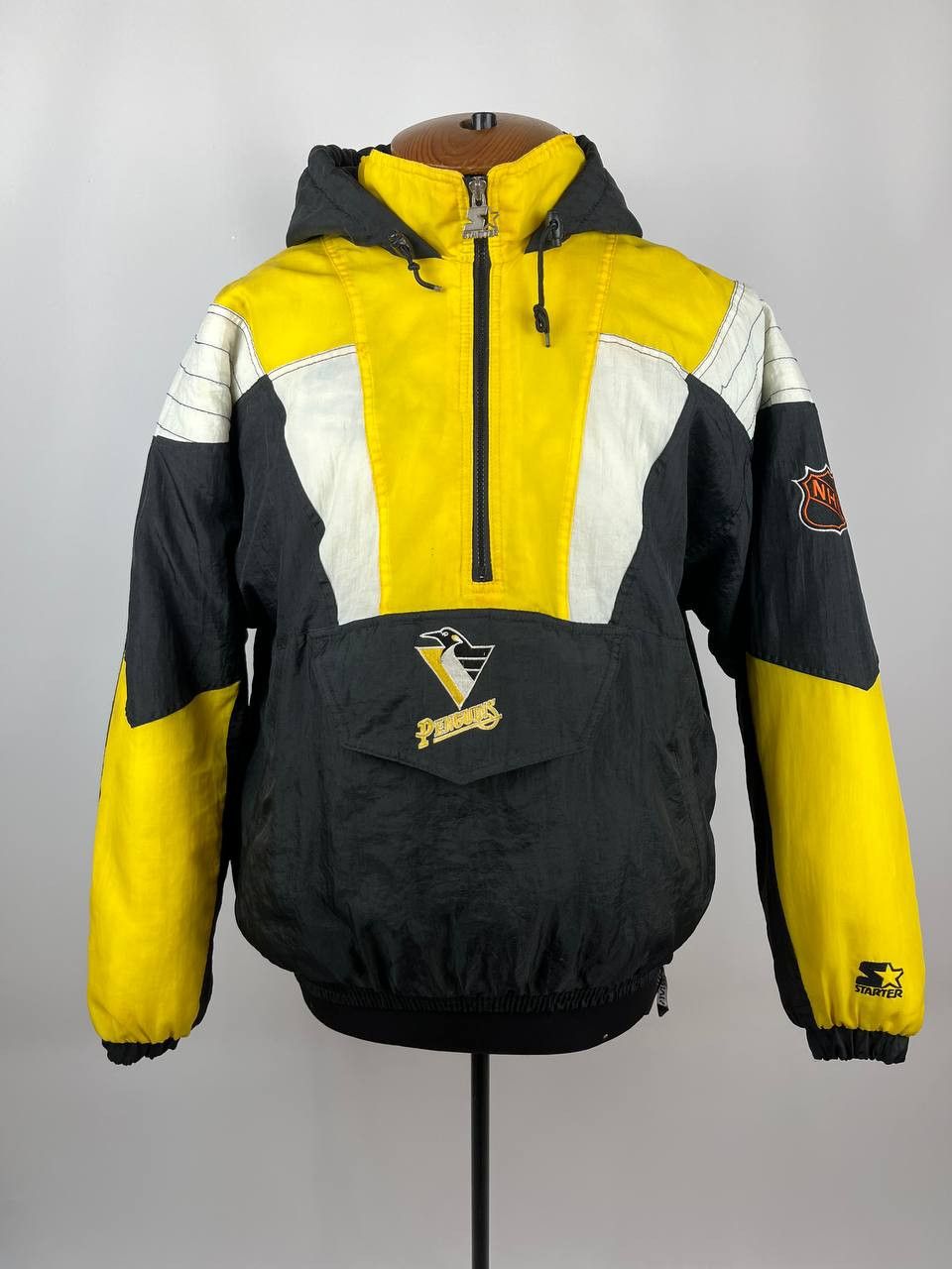 NHL Vintage Starter NHL Pittsburgh Penguins Center Ice Anorak Size US L / EU 52-54 / 3 - 1 Thumbnail