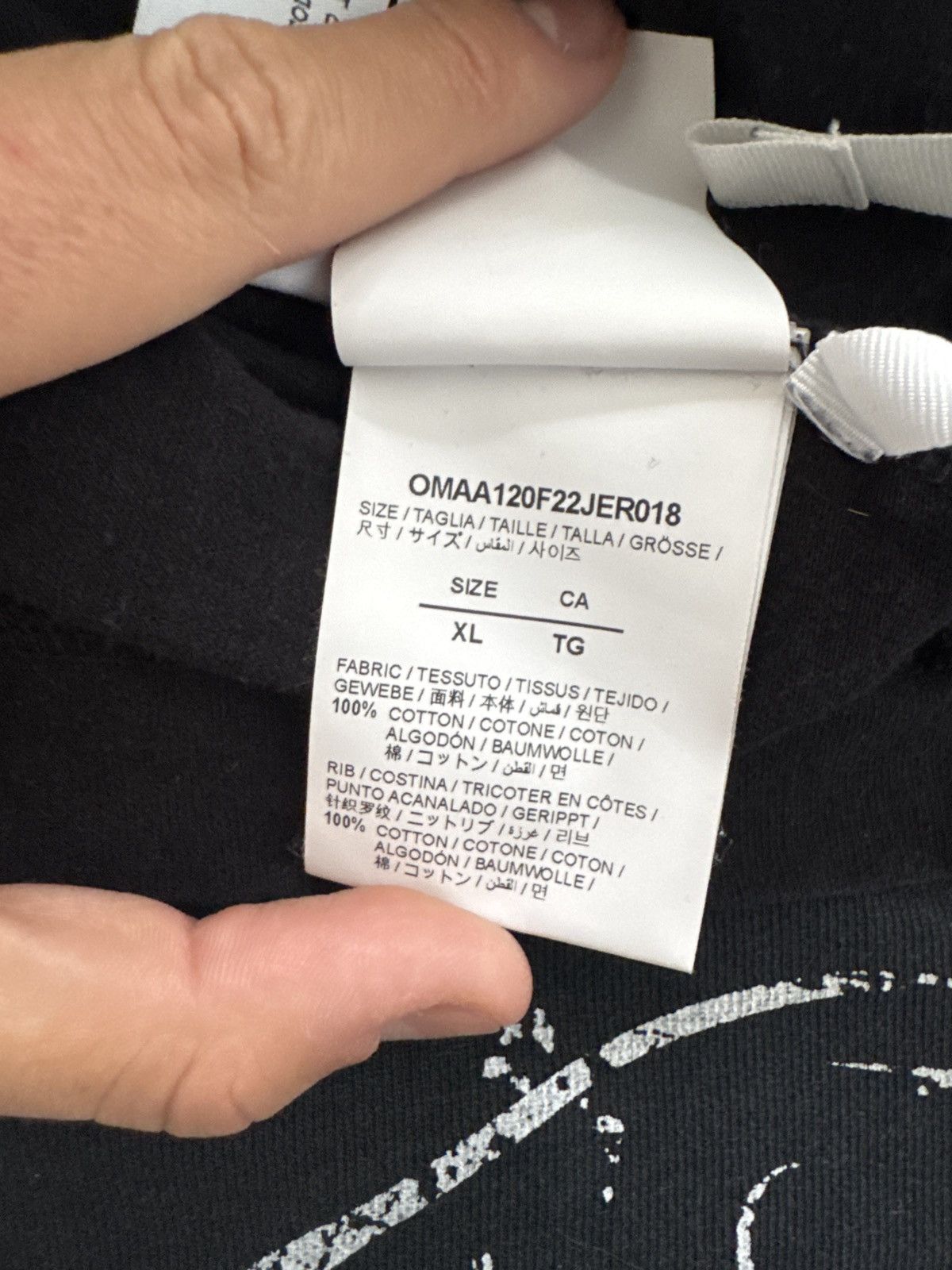 Off-White Off White Thunder T Shirt Size US XL / EU 56 / 4 - 6 Thumbnail