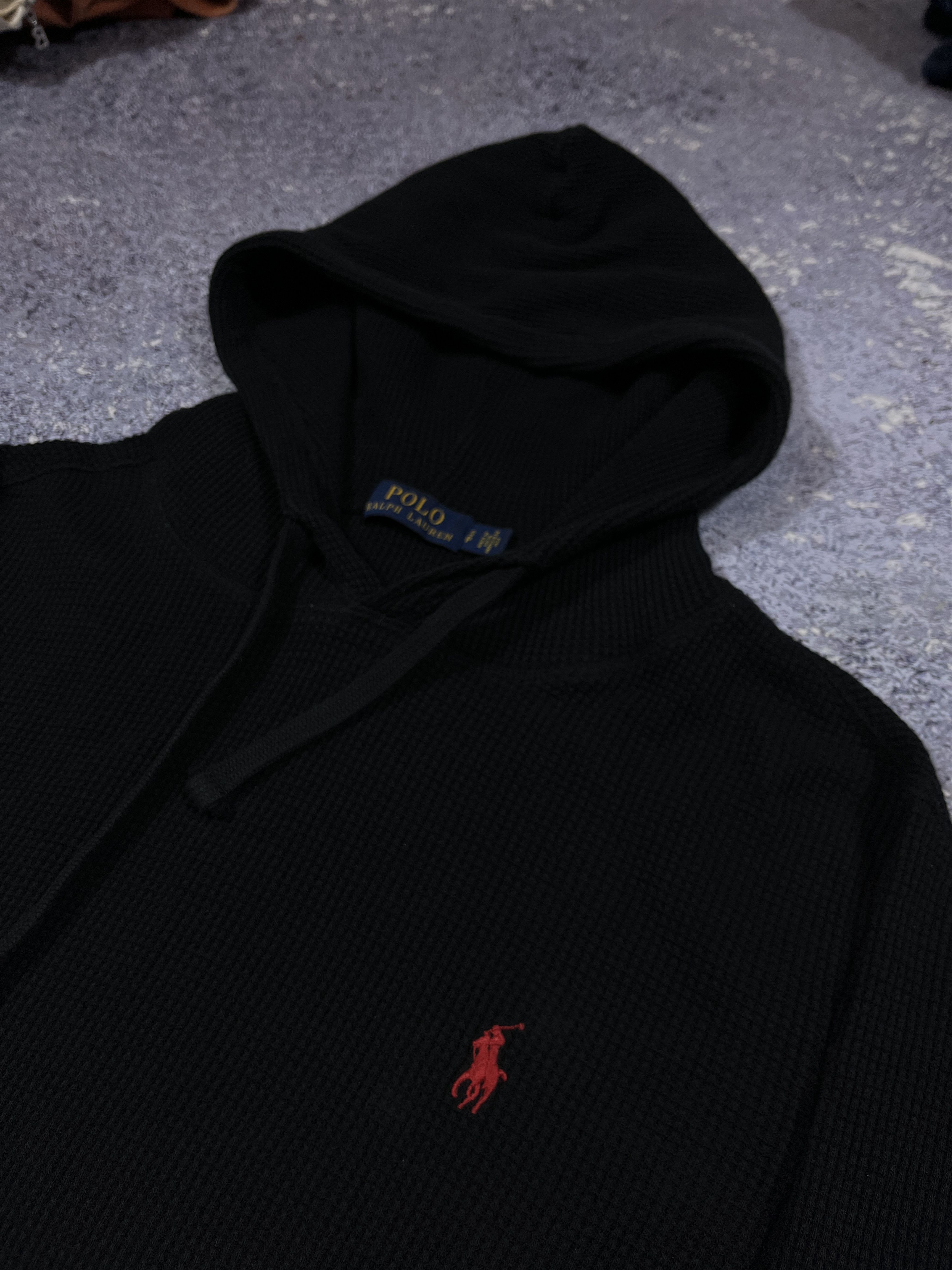 Polo Ralph Lauren Polo Ralph Lauren sweater men black knit hoodie cotton S Size US S / EU 44-46 / 1 - 2 Thumbnail