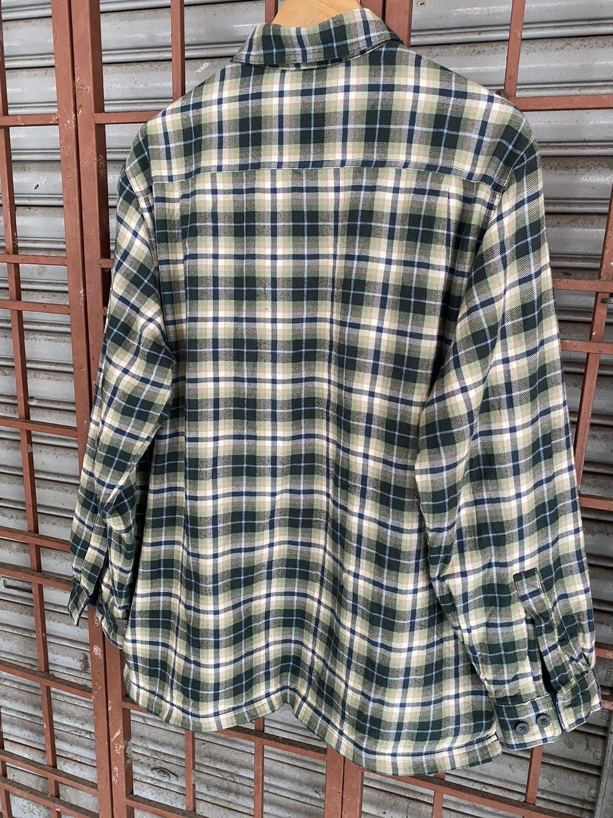 Japanese Brand Vintage L.L Bean Flannel Button Jacket Size US L / EU 52-54 / 3 - 6 Thumbnail